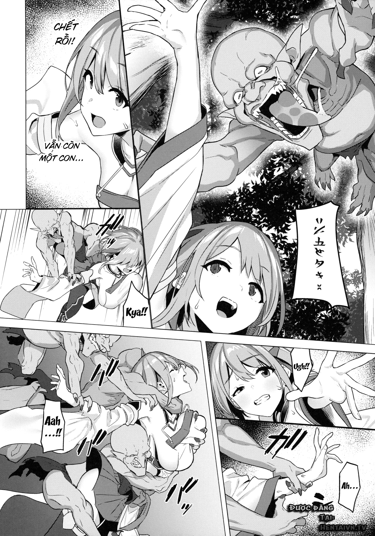 Đọc truyện hentai Hitoyo-chan no Junan - Chap 1