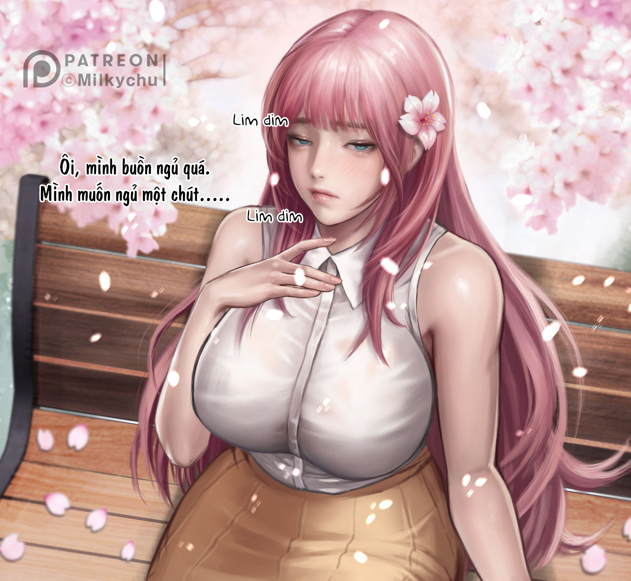 Đọc truyện hentai Part-timer cherry blossom girl - Oneshot