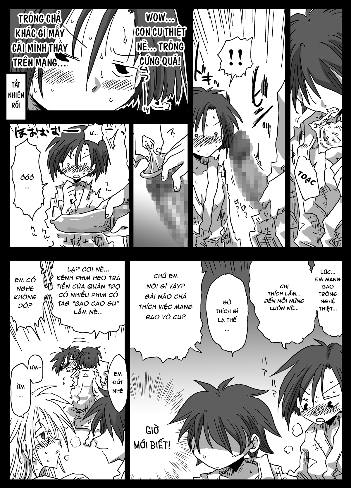 Đọc truyện hentai Thế giới đảo lộn về quan niệm giới tính - Chap 3