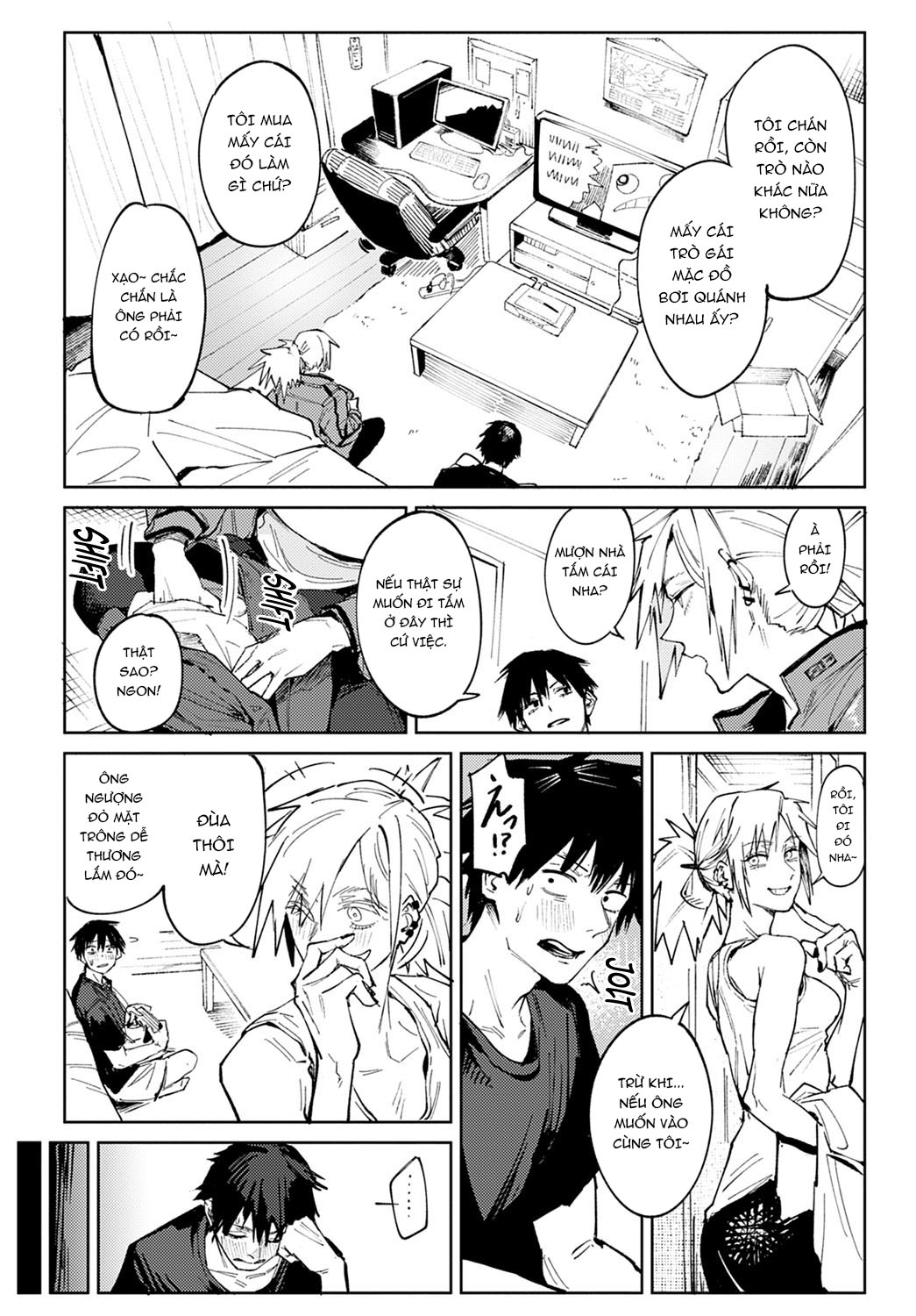 Đọc truyện hentai Rakki Taishyaku - Oneshot