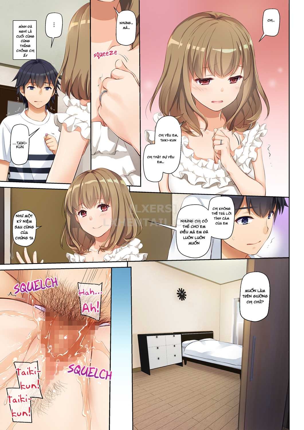 Đọc truyện hentai Hitozuma Osananajimi to Hitonatsu no Dekigoto - Chap 1