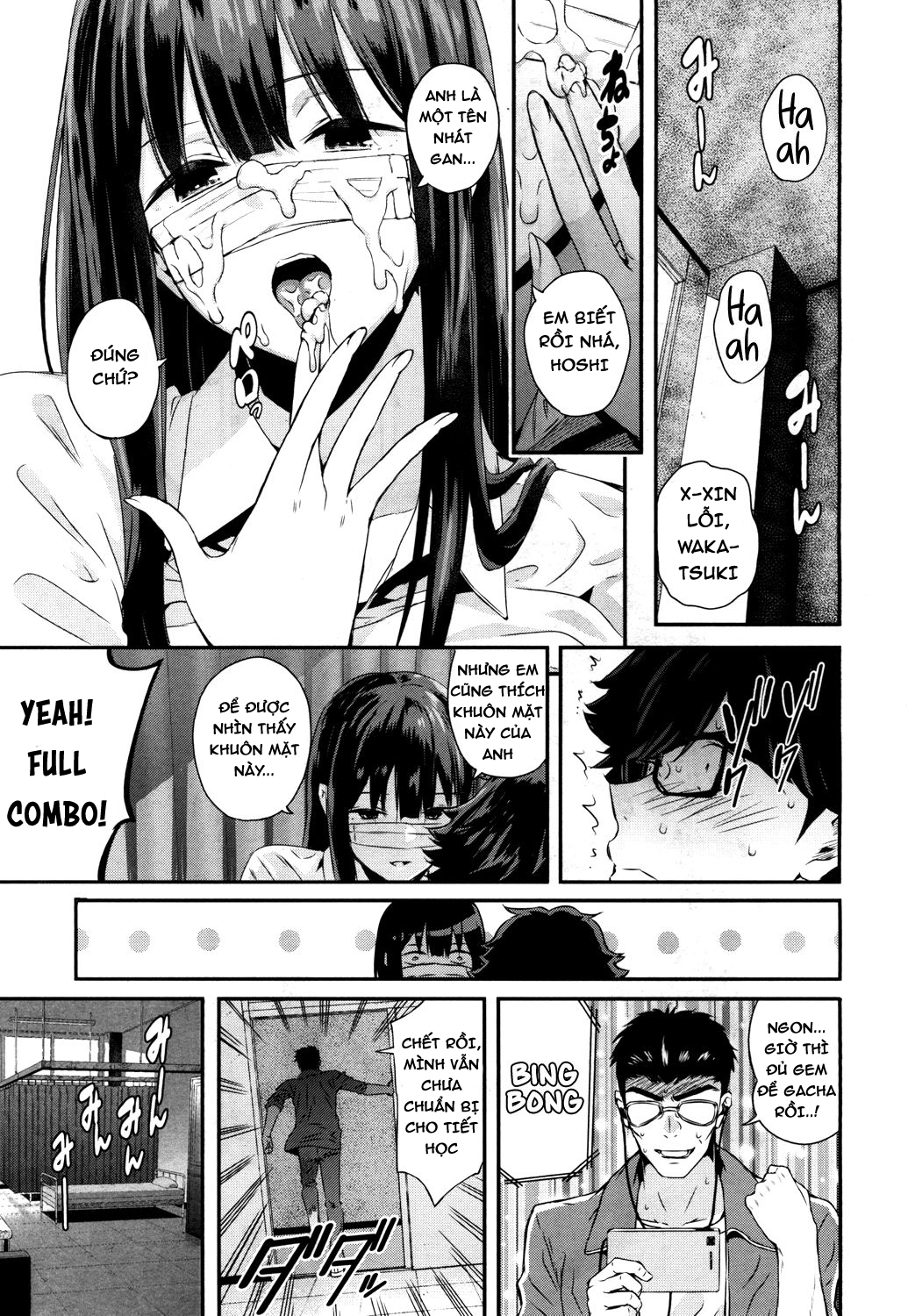 Đọc truyện hentai Wakatsuki, Mask wo Totteyo! - Chap 1