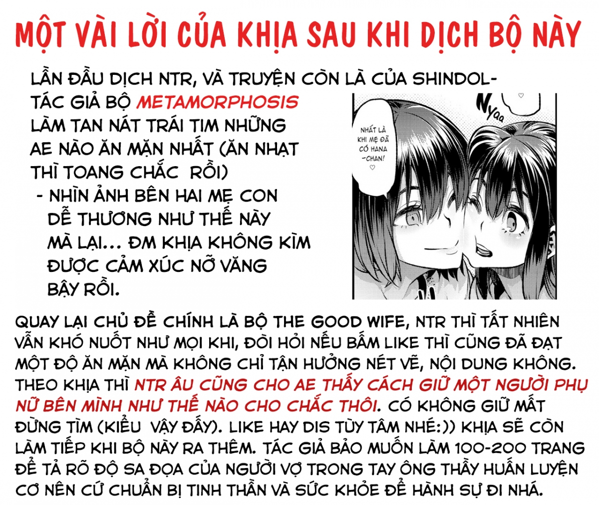 Đọc truyện hentai Người Vợ Tốt - Chap 1b
