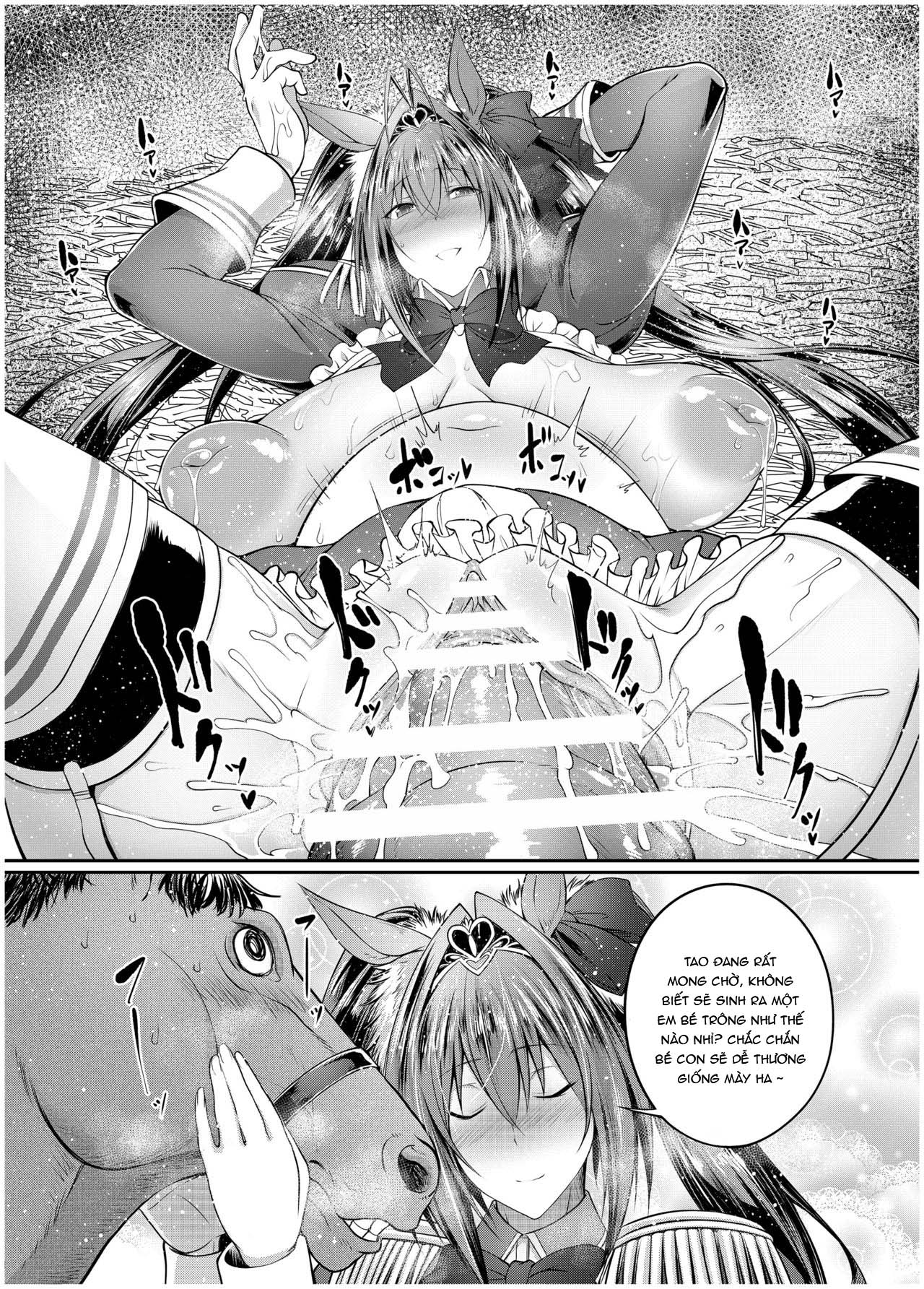 Đọc truyện hentai Trận derby ngựa giao phối với cô gái thú tính - Oneshot