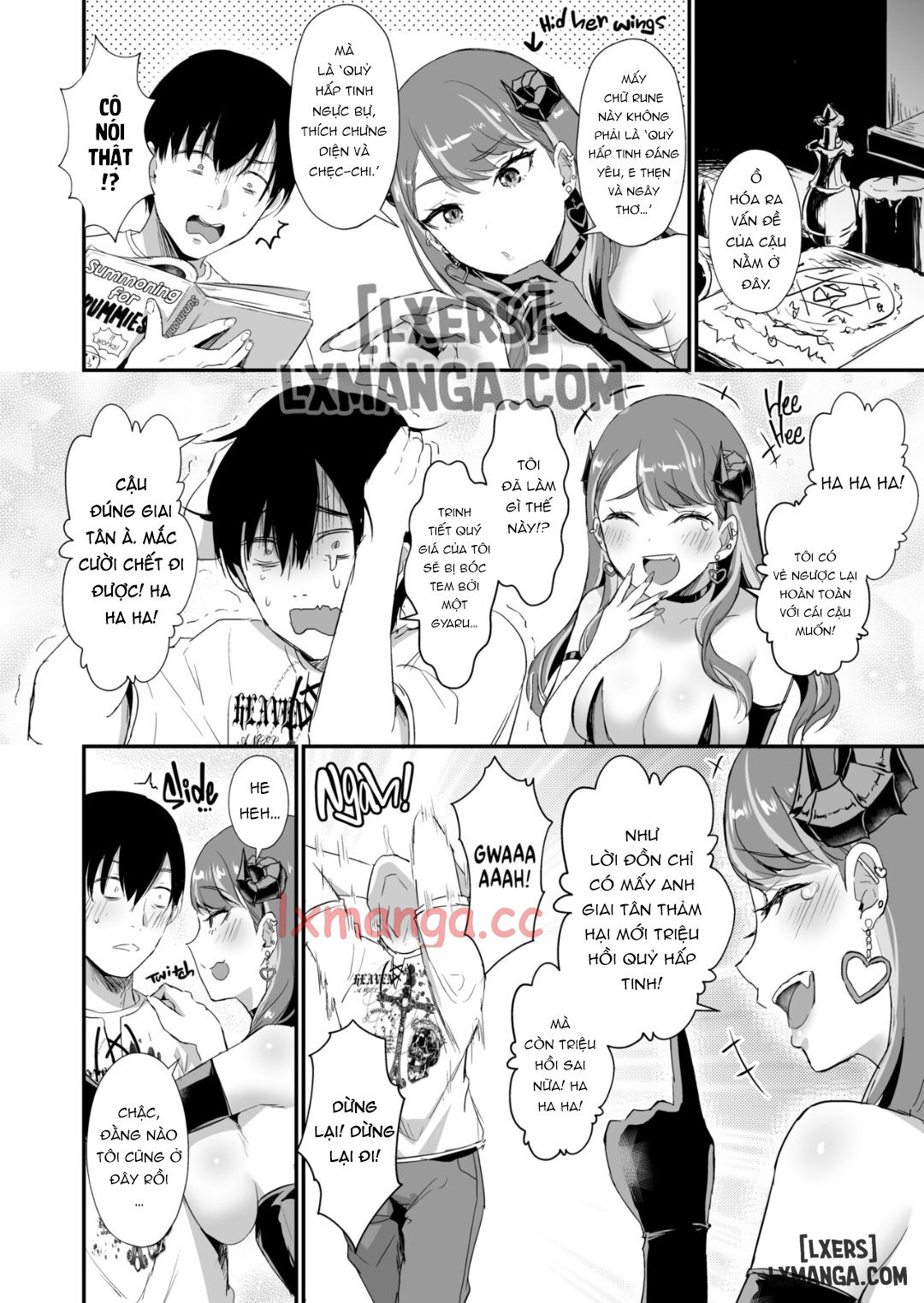 Đọc truyện hentai Gal Succubus Nanka ni Seijunha no Ore ga Makeru Wake Nai! - Oneshot