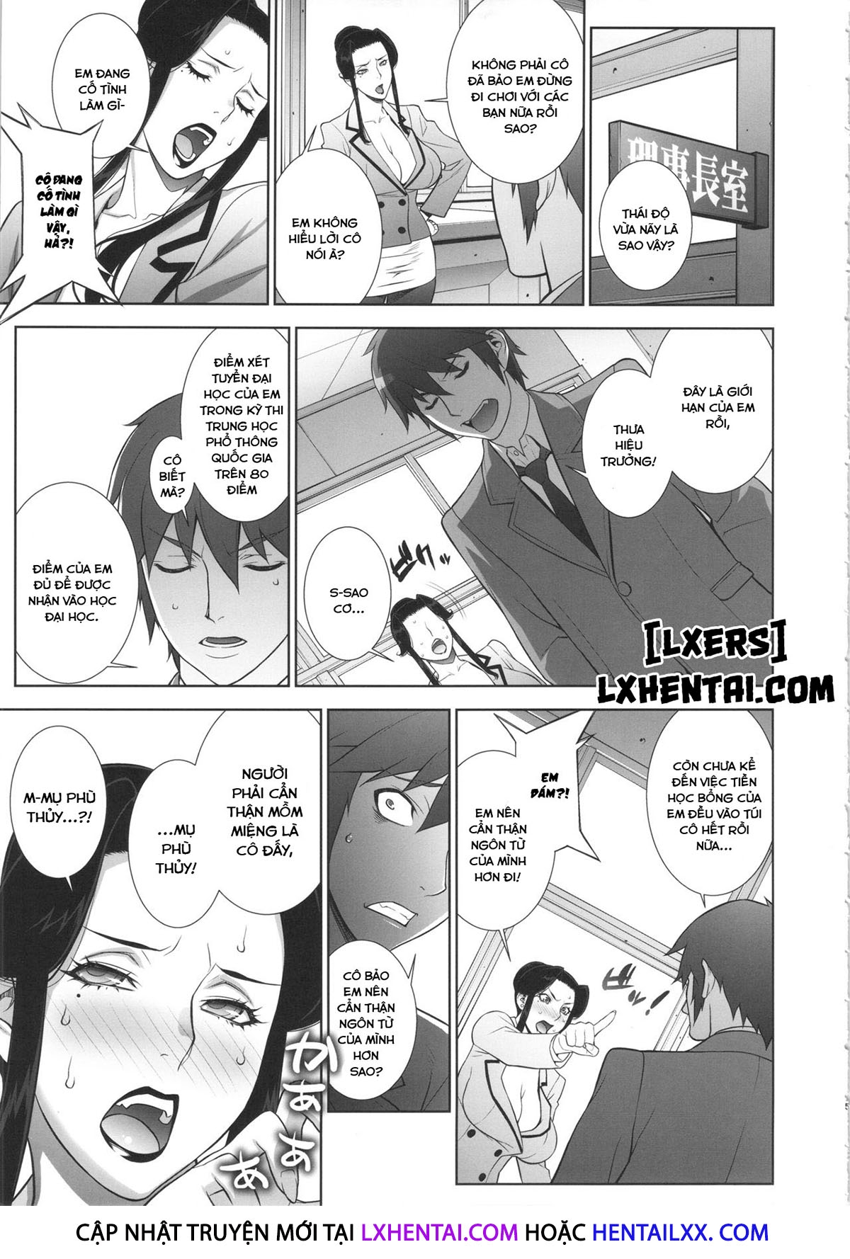 Đọc truyện hentai Etsuraku no Onna Rijichou - Chap 1