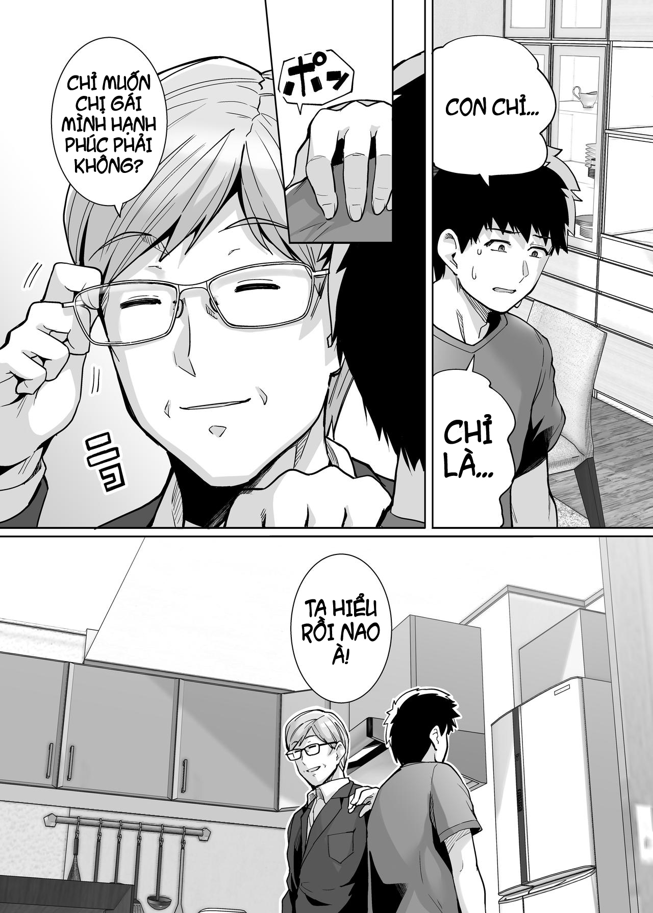 Đọc truyện hentai Ane wa Oyaji ni Dakareteru - Chap 2