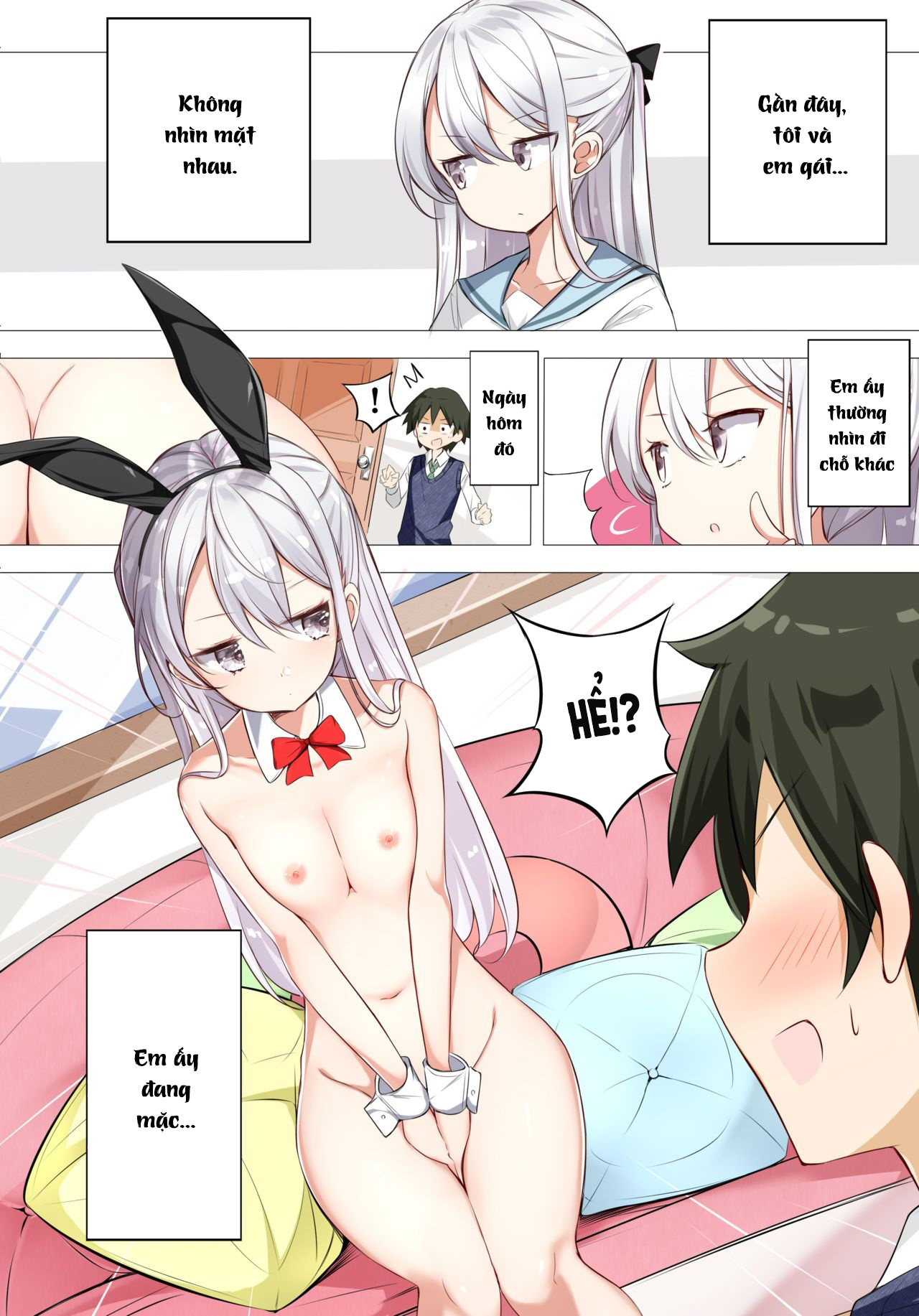 Đọc truyện hentai Chuyện Của Em Gái - Chap 1.3