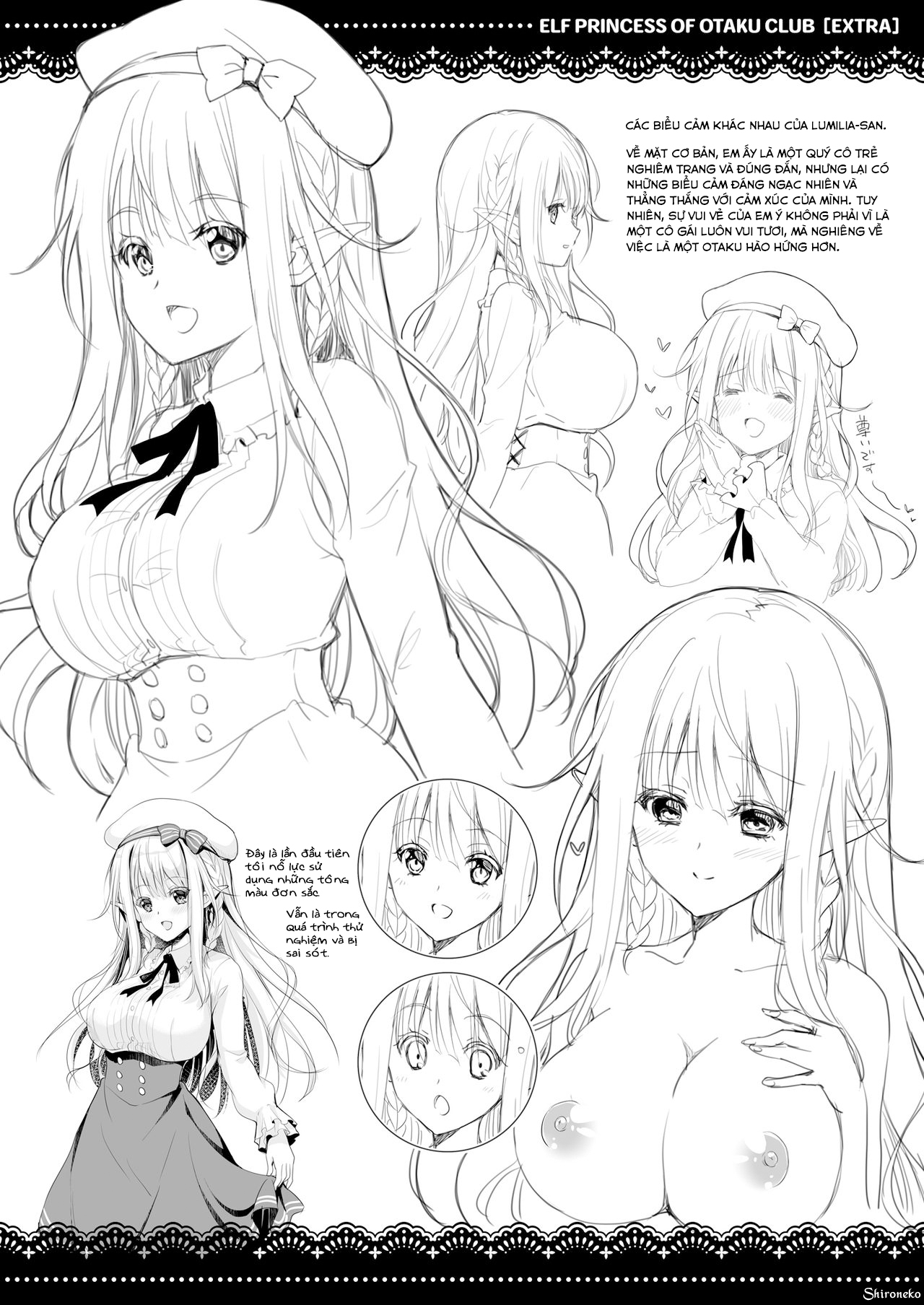 Đọc truyện hentai OtaCir no Elf Hime - Chap 1.5