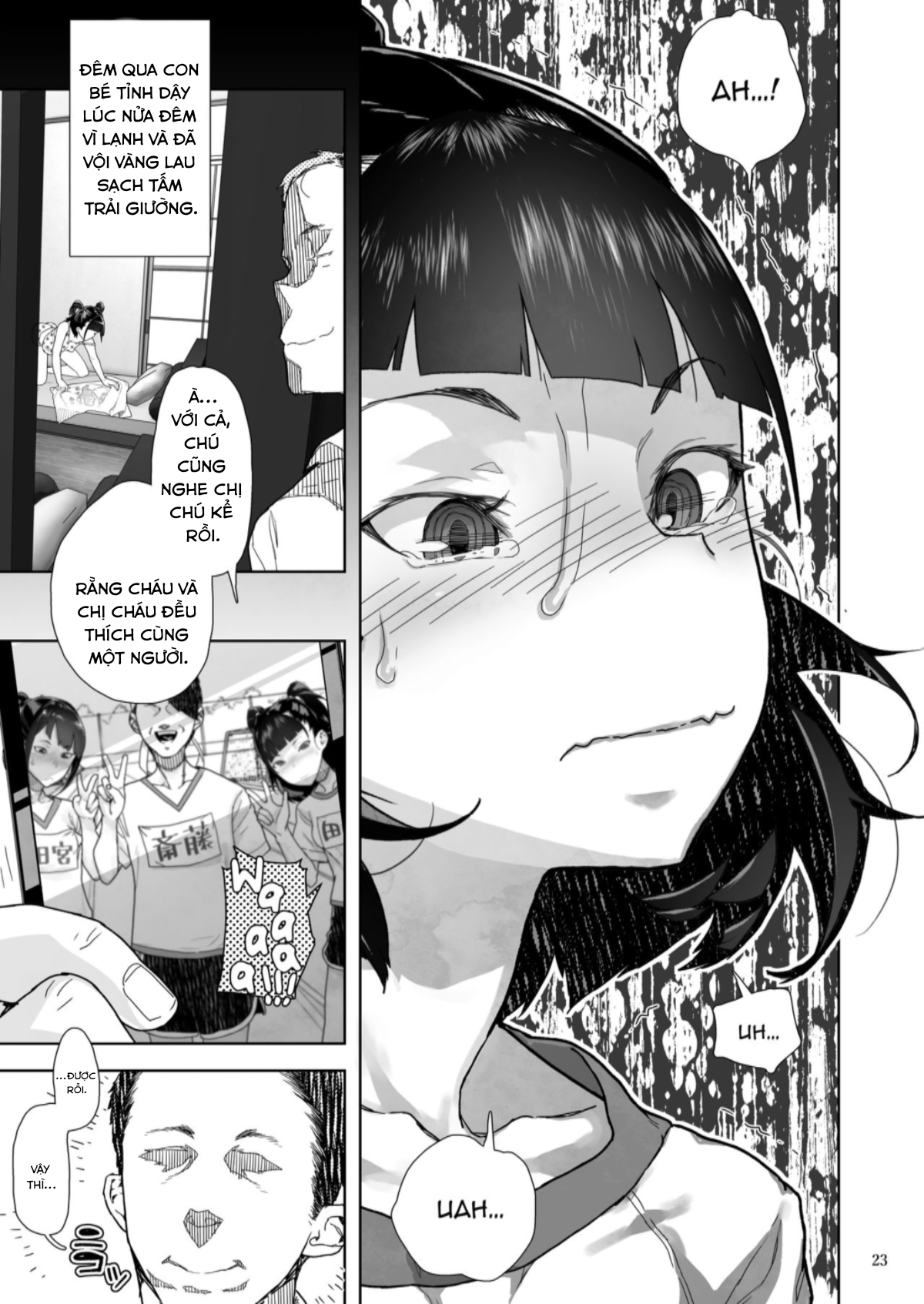 Đọc truyện hentai JC Meikko no Yowami o Nigitta Hi ~Imouto-Hen~ - Nửa đầu