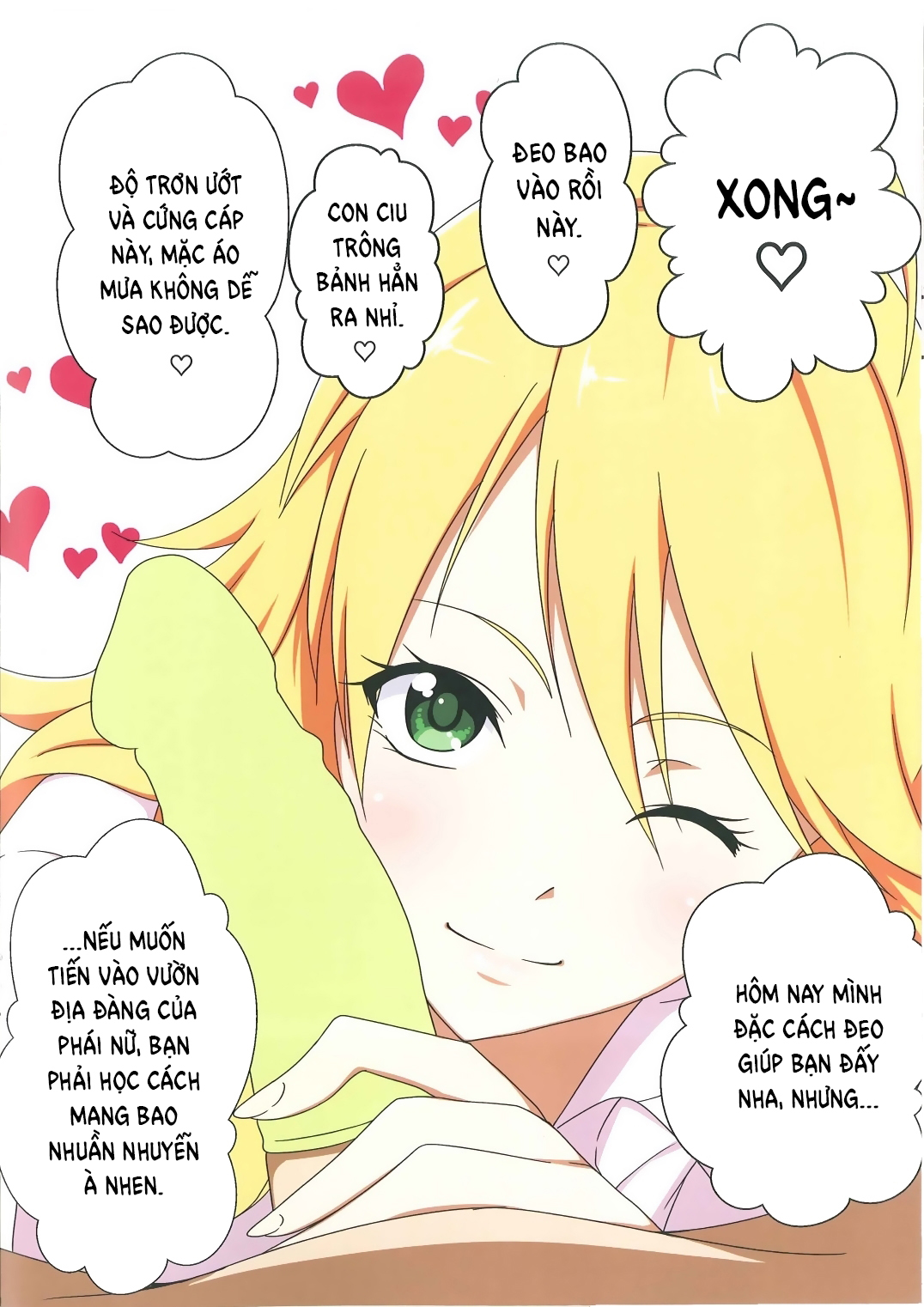 Đọc truyện hentai Hướng dẫn đeo bao đúng cách! - Oneshot