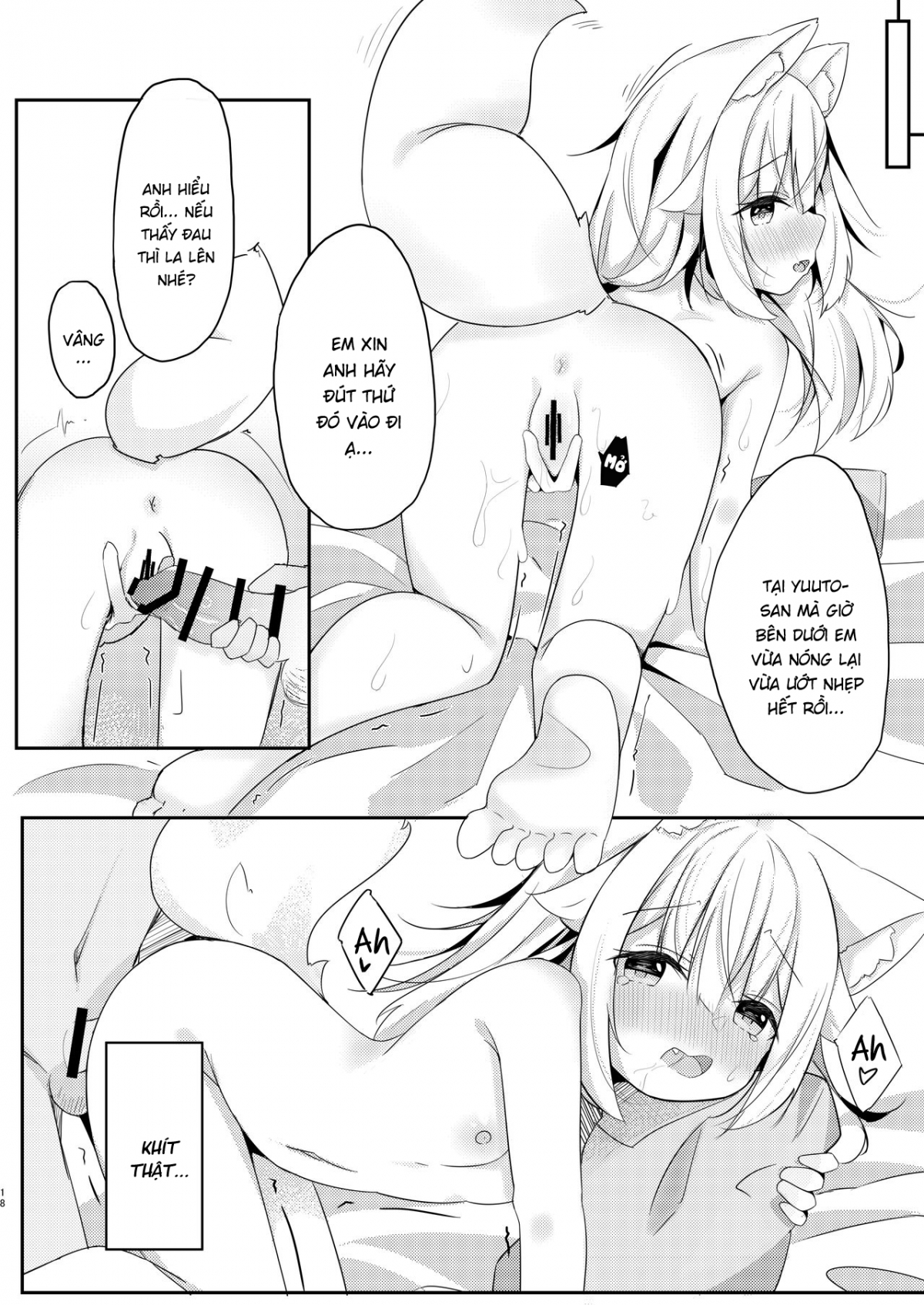 Đọc truyện hentai Bầu Bạn Cùng Bé Tai Cáo - Oneshot