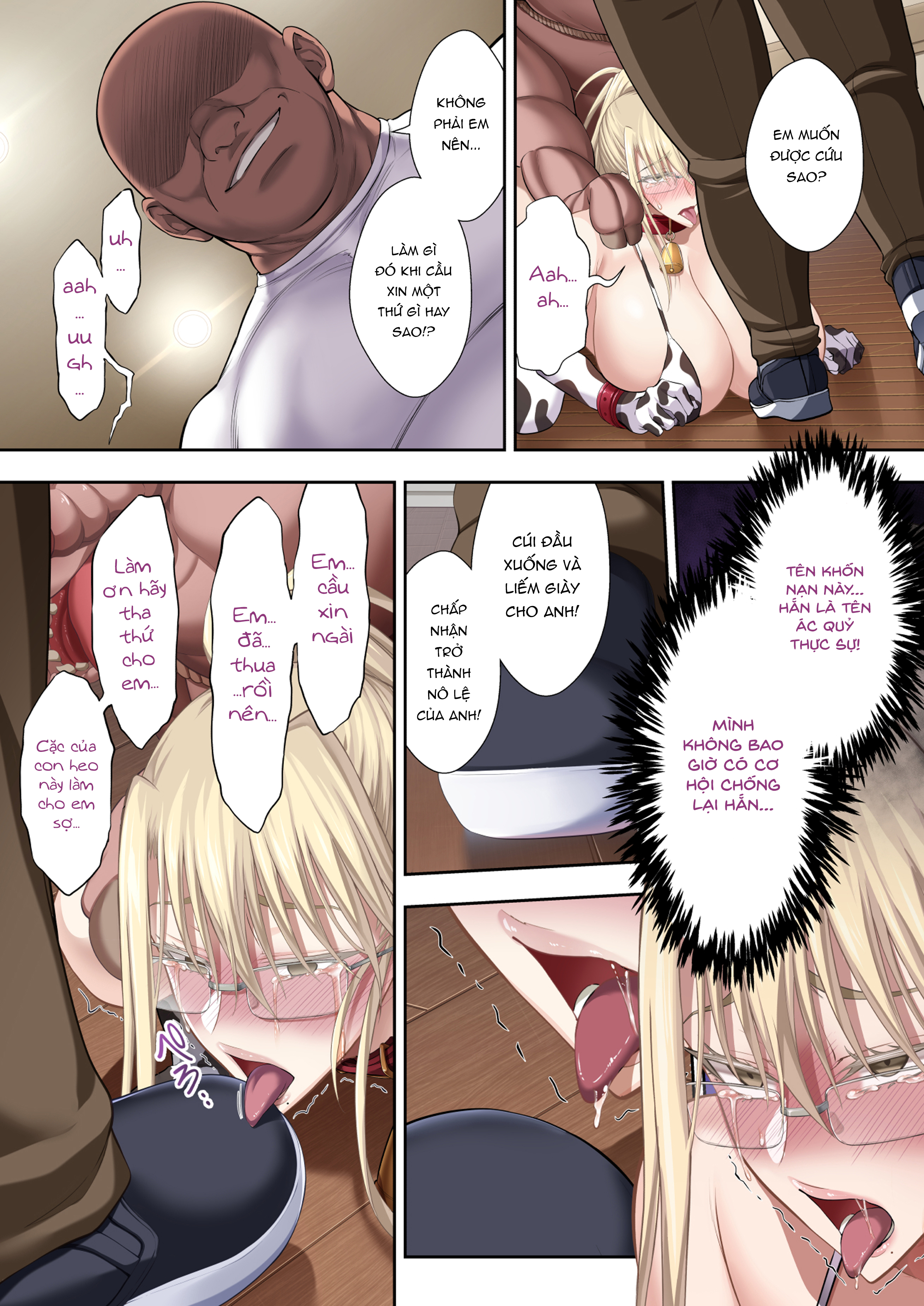 Đọc truyện hentai (Ijima Yuu) Kinpatsu Bakunyuu No Russia Hitoduma Gakuenchou Koudou Maria Ga Ochirumade [Part 3] - Chapter 02