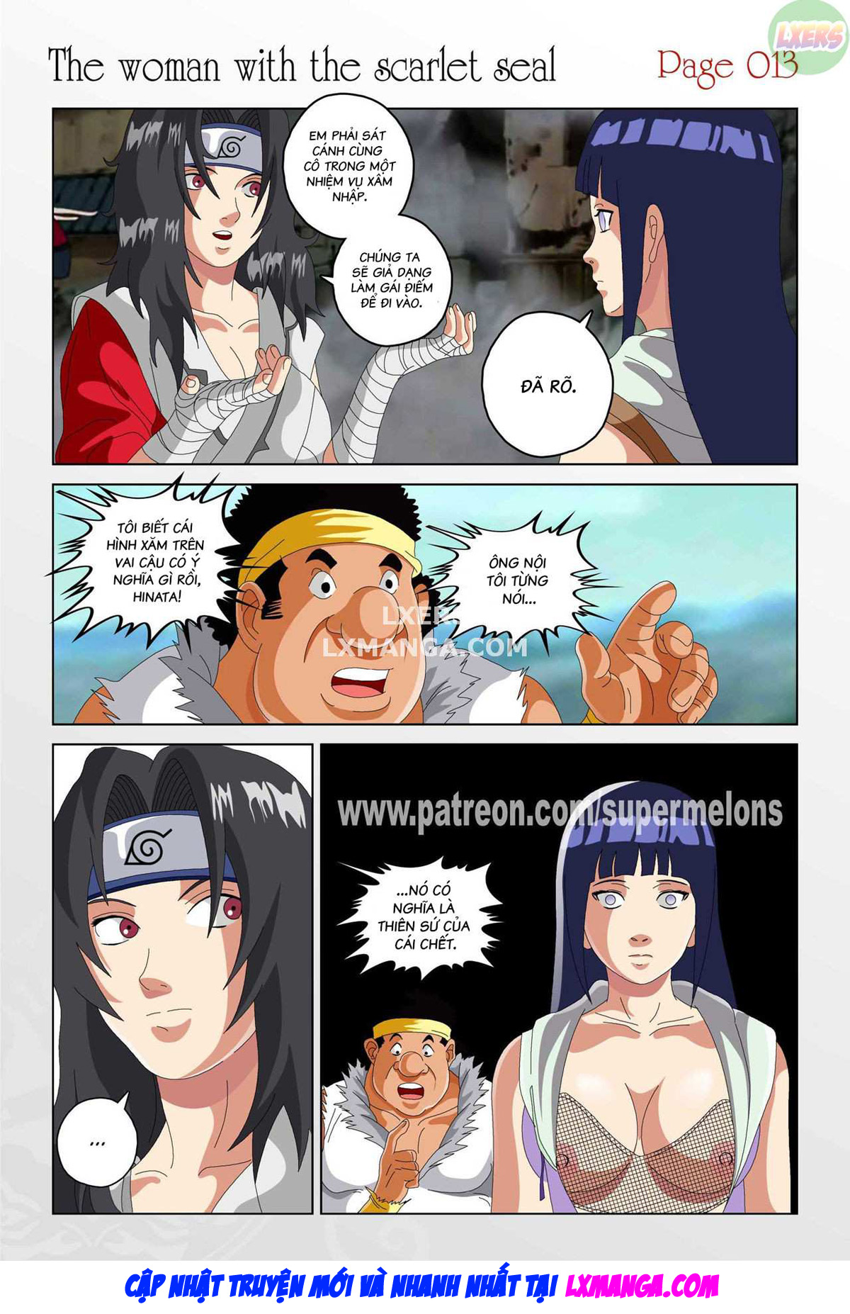 Đọc truyện hentai Người Phụ Nữ Với Dấu Ấn Đỏ - Oneshot