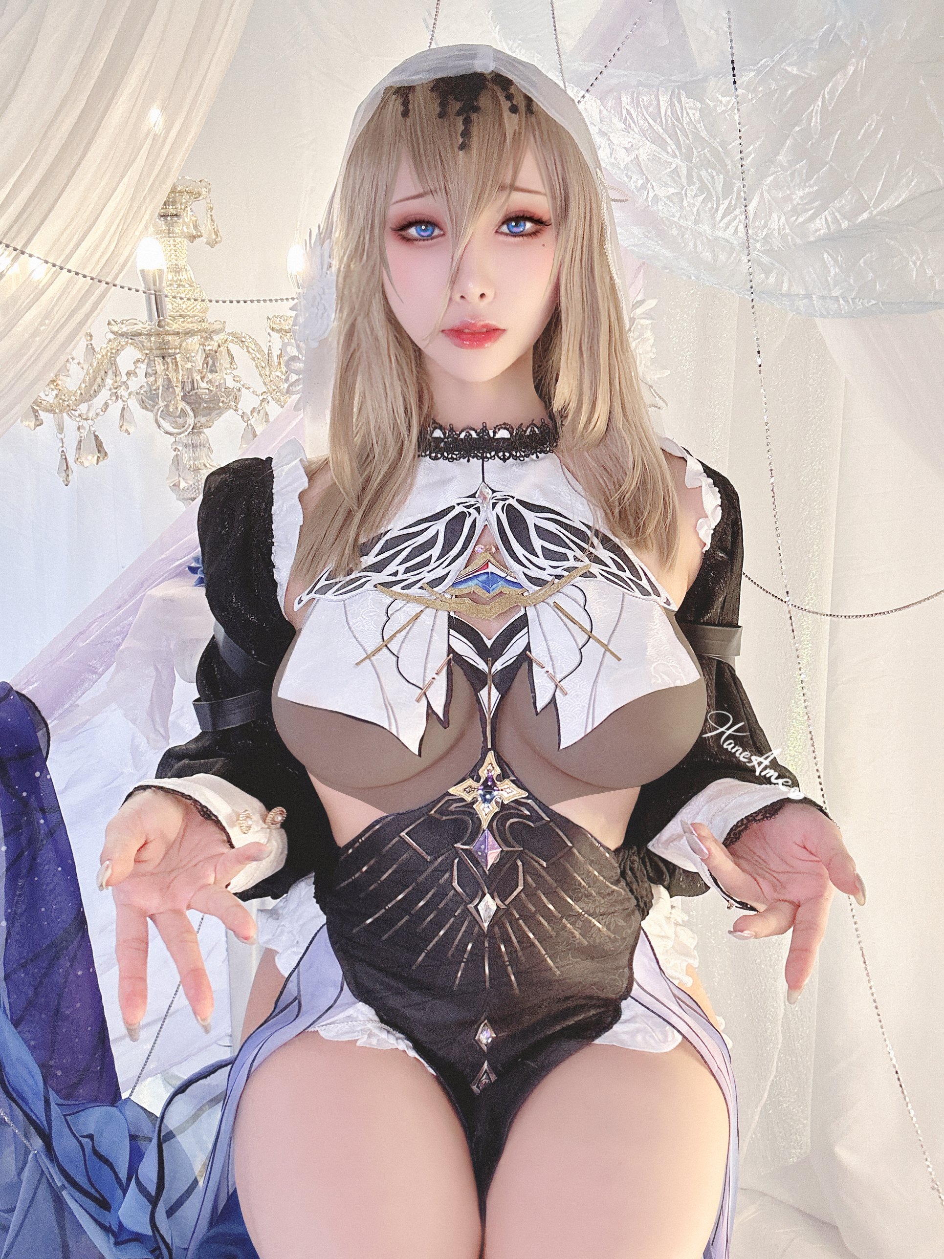 Đọc truyện hentai Tuyển tập Albums siêu phẩm Cosplay - Chap 554 - HaneAme - Aponia (Honkai Impact 3)