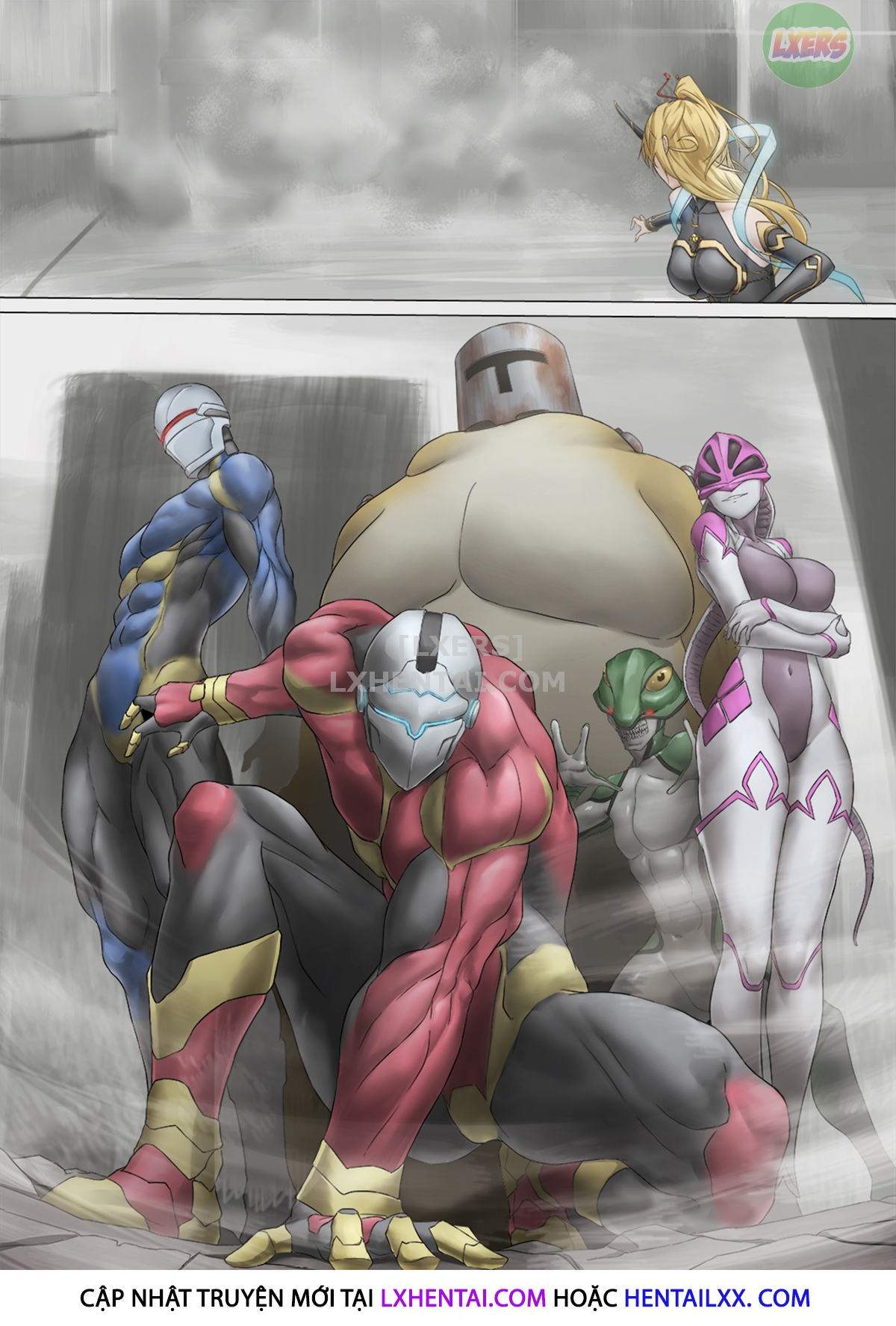 Đọc truyện hentai Heroine Violation: Swapped Between 5 Enemies - Oneshot