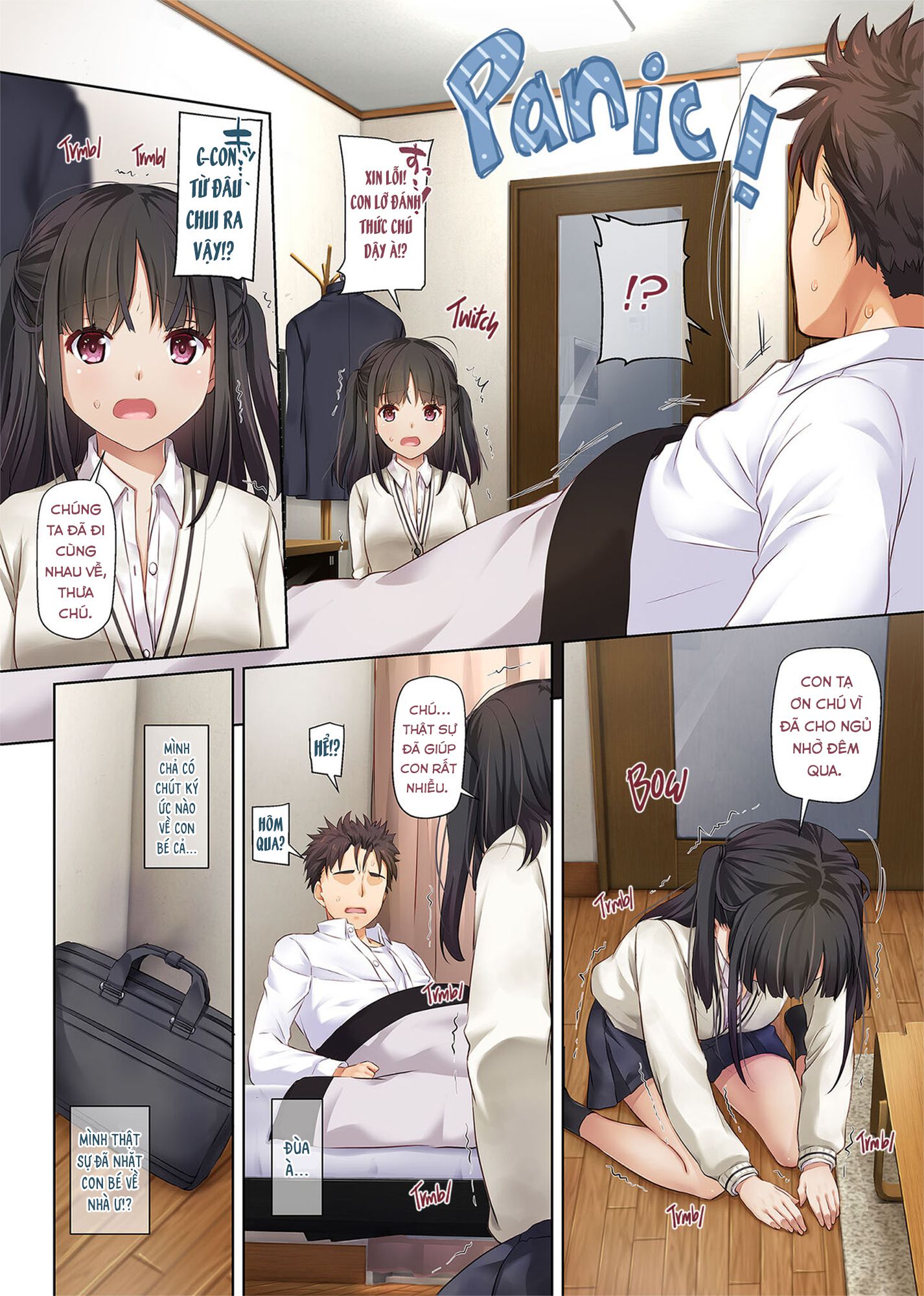 Đọc truyện hentai Ở Chung Với Gái Bỏ Nhà Đi Bụi - Chap 1