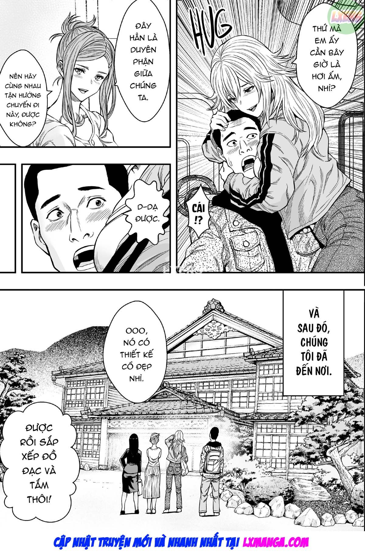 Đọc truyện hentai Chuyến du lịch suối nước nóng và những người phụ nữ có chồng vô song - Oneshot