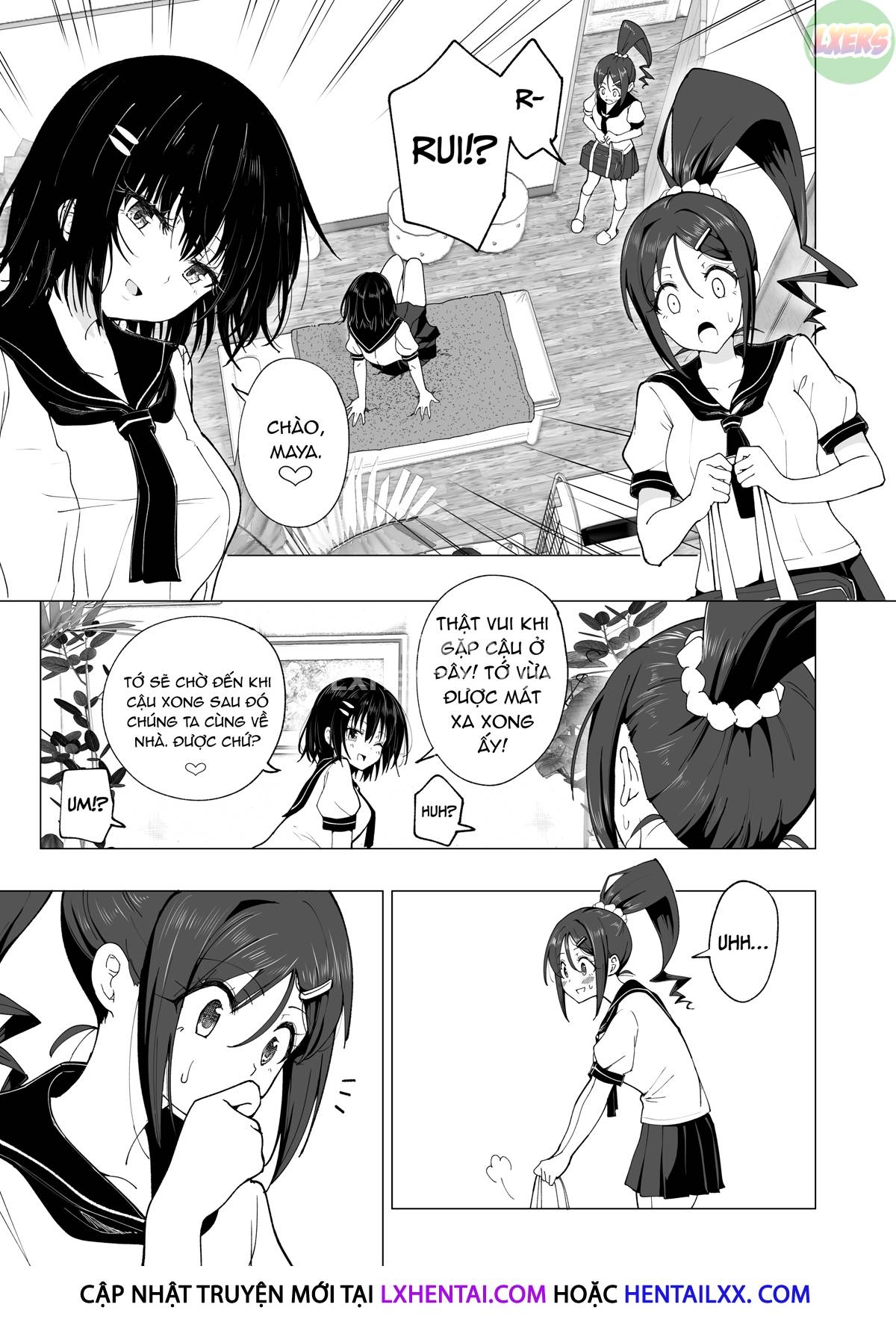 Đọc truyện hentai Cô gái bóng chuyền này đã được trải nghiệm một mát xa gợi cảm - Chap 3