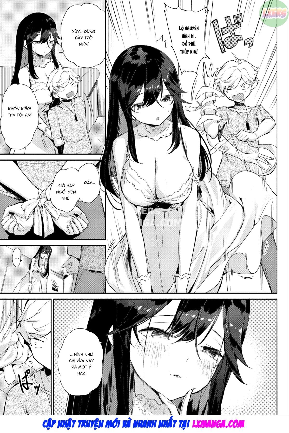 Đọc truyện hentai Tận dụng lợi thế của phù thủy bên cạnh! - Oneshot