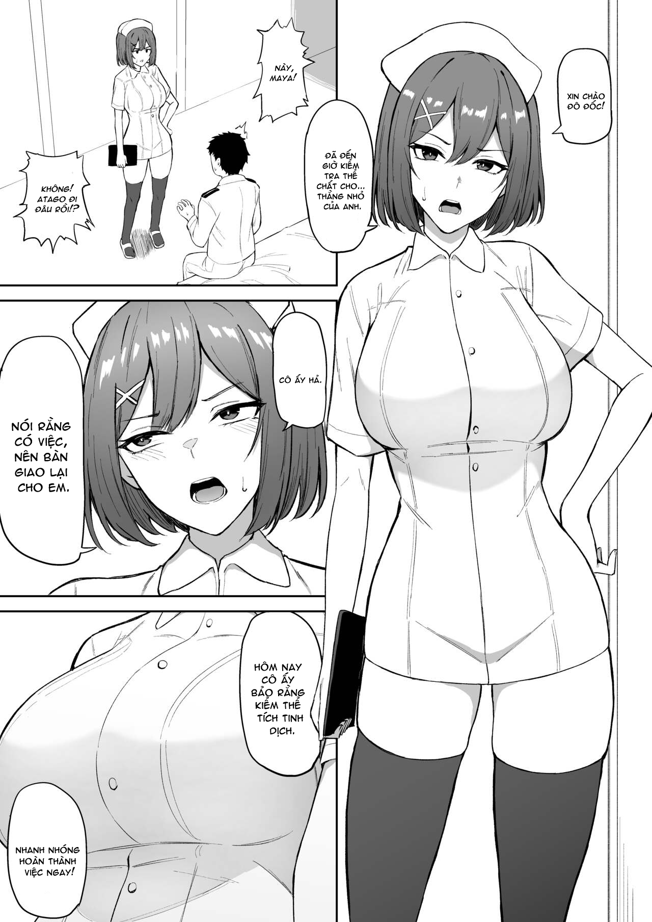 Đọc truyện hentai Bộ sưu tập Manga Y tá Maya-Sama Kankale - Oneshot