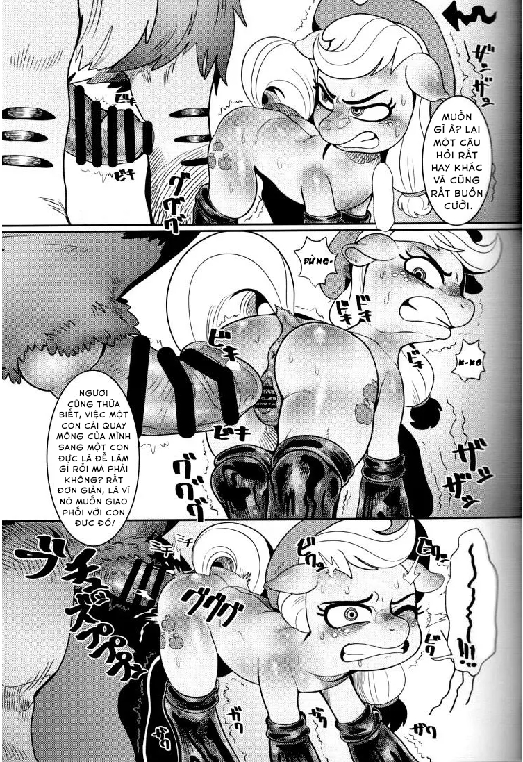 Đọc truyện hentai Applejack vs Chimera - Oneshot