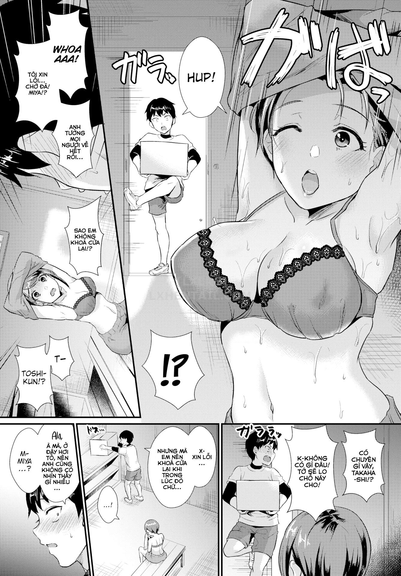 Đọc truyện hentai Sensitive Sweat - Oneshot