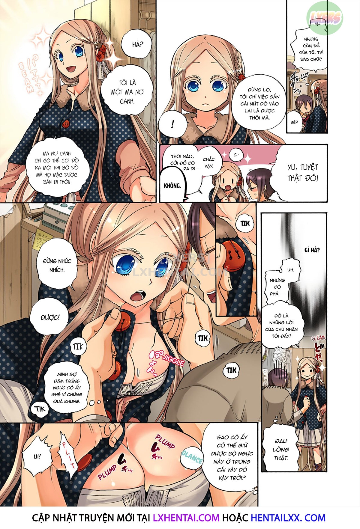 Đọc truyện hentai Robot thú cưng Lilly - Chap 15