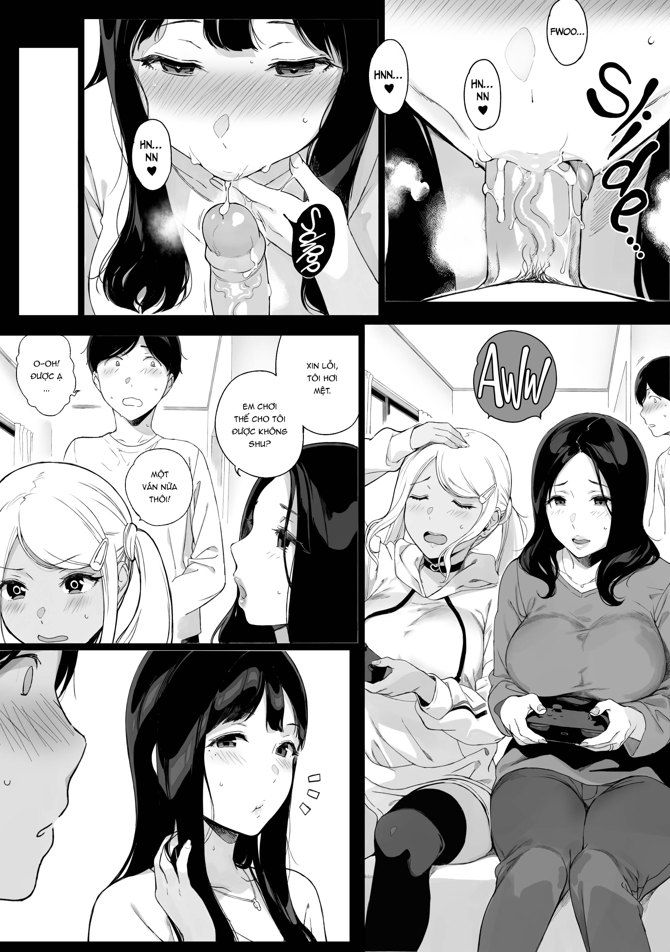 Đọc truyện hentai Trò chơi Harem - Chap 1.2