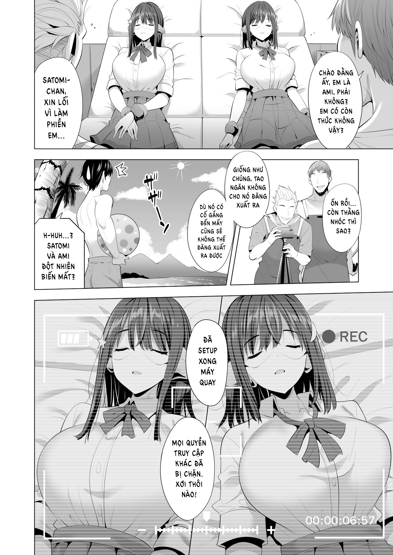 Đọc truyện hentai Bạn gái tôi bị mắc kệt trong động bàn tơ - Oneshot