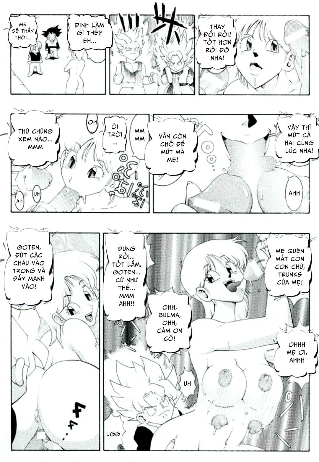 Đọc truyện hentai Vital Race (Dragon Ball Z) - Oneshot