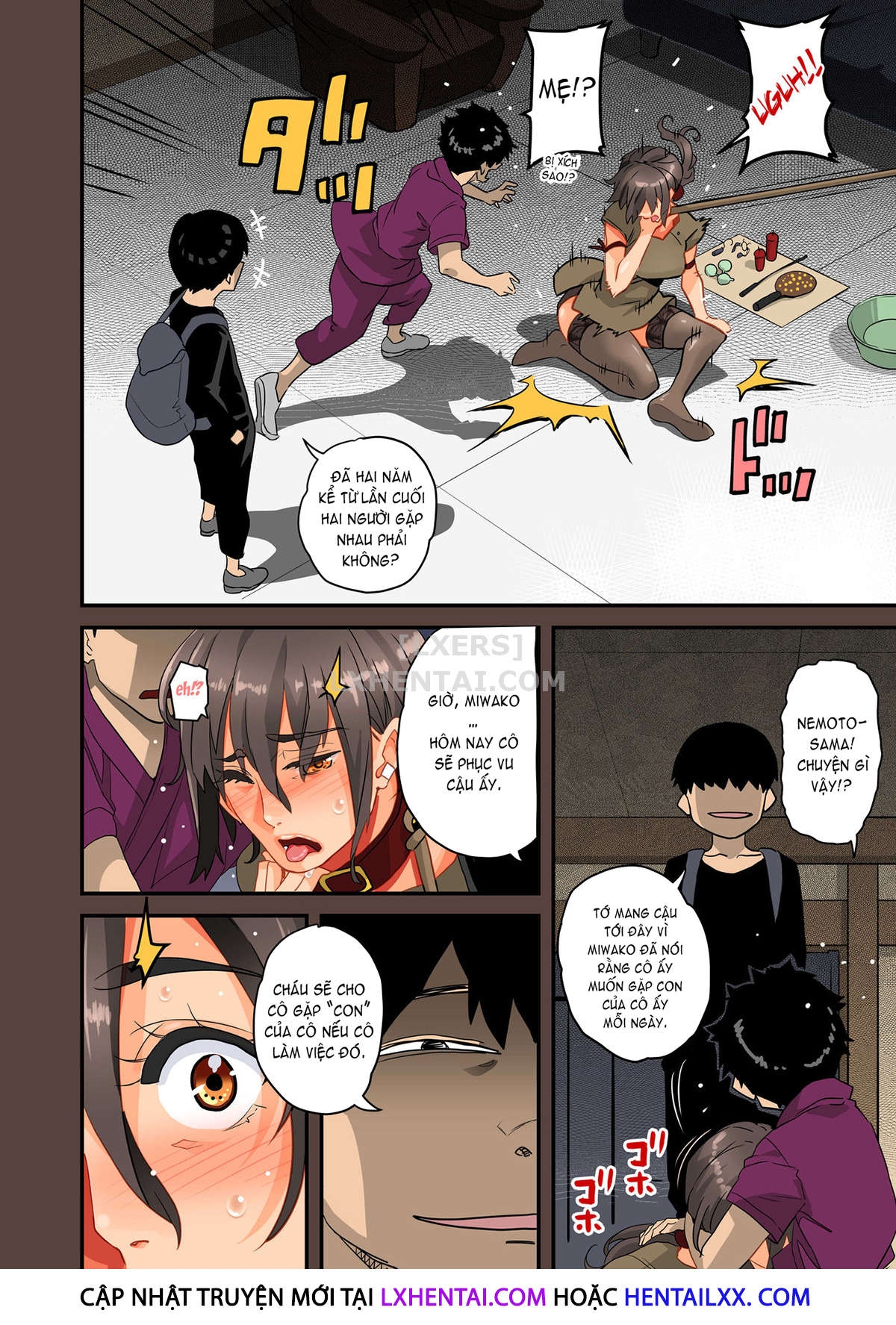 Đọc truyện hentai Zenin Shikkaku Epilogue - Ninengo No Saikai Seidorei Oyako No Boshi Koubi - Oneshot