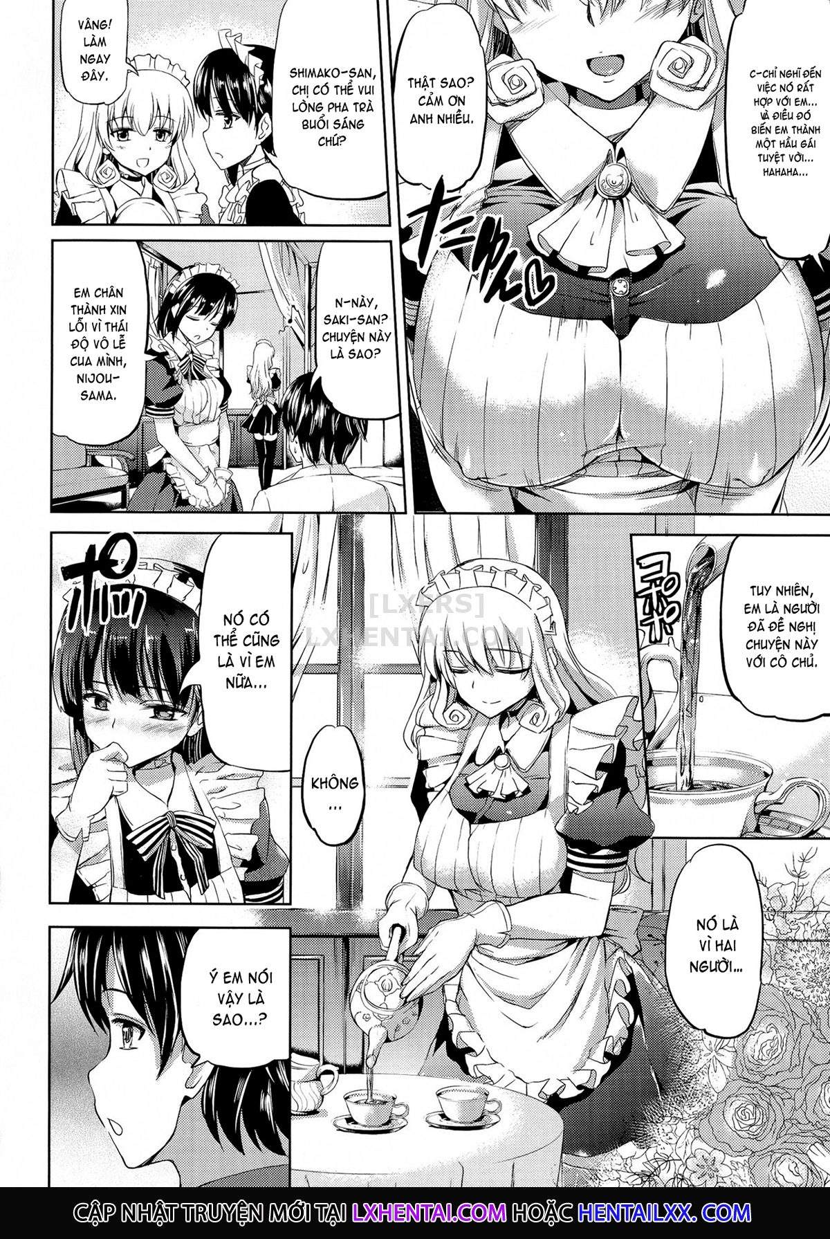 Đọc truyện hentai Ojousama No Maid Jijou - Chap 9