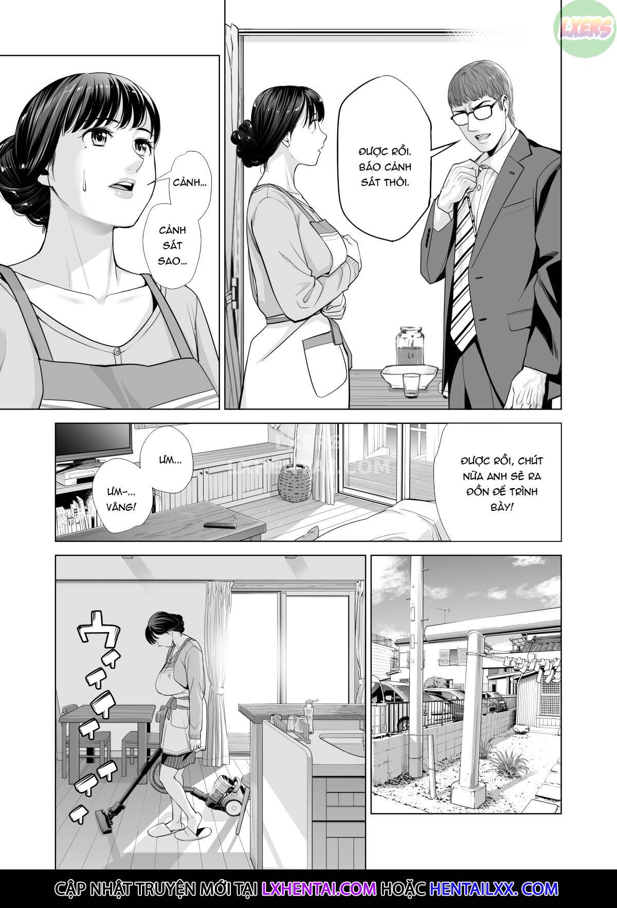 Đọc truyện hentai A Housewife Stolen By A Coworker Besides Her Blackout Drunk Husband - Chap 2