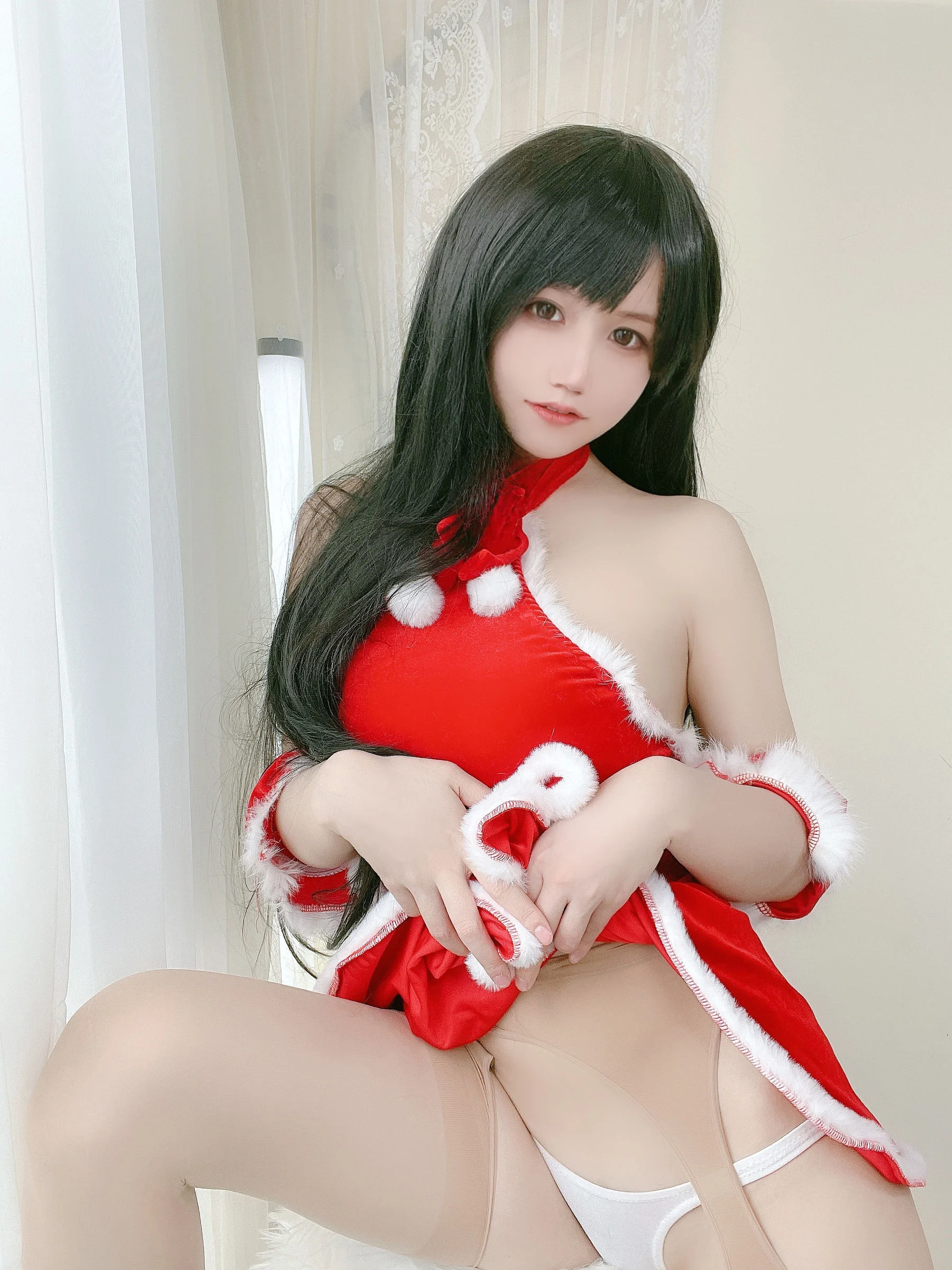 Đọc truyện hentai Tuyển tập Albums siêu phẩm Cosplay - Chap 733 - [Chiyoko Ogura] Red Christmas