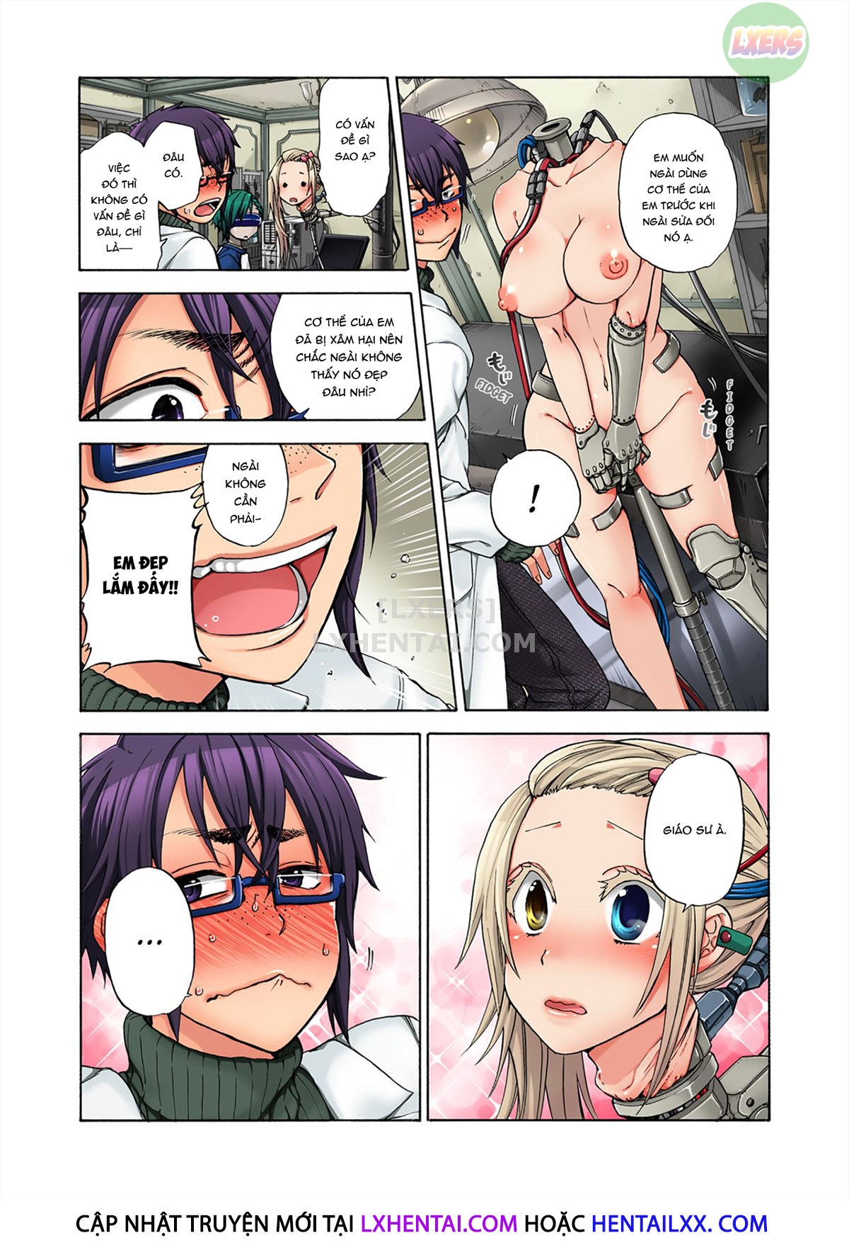Đọc truyện hentai Robot thú cưng Lilly - Chap 17 | END