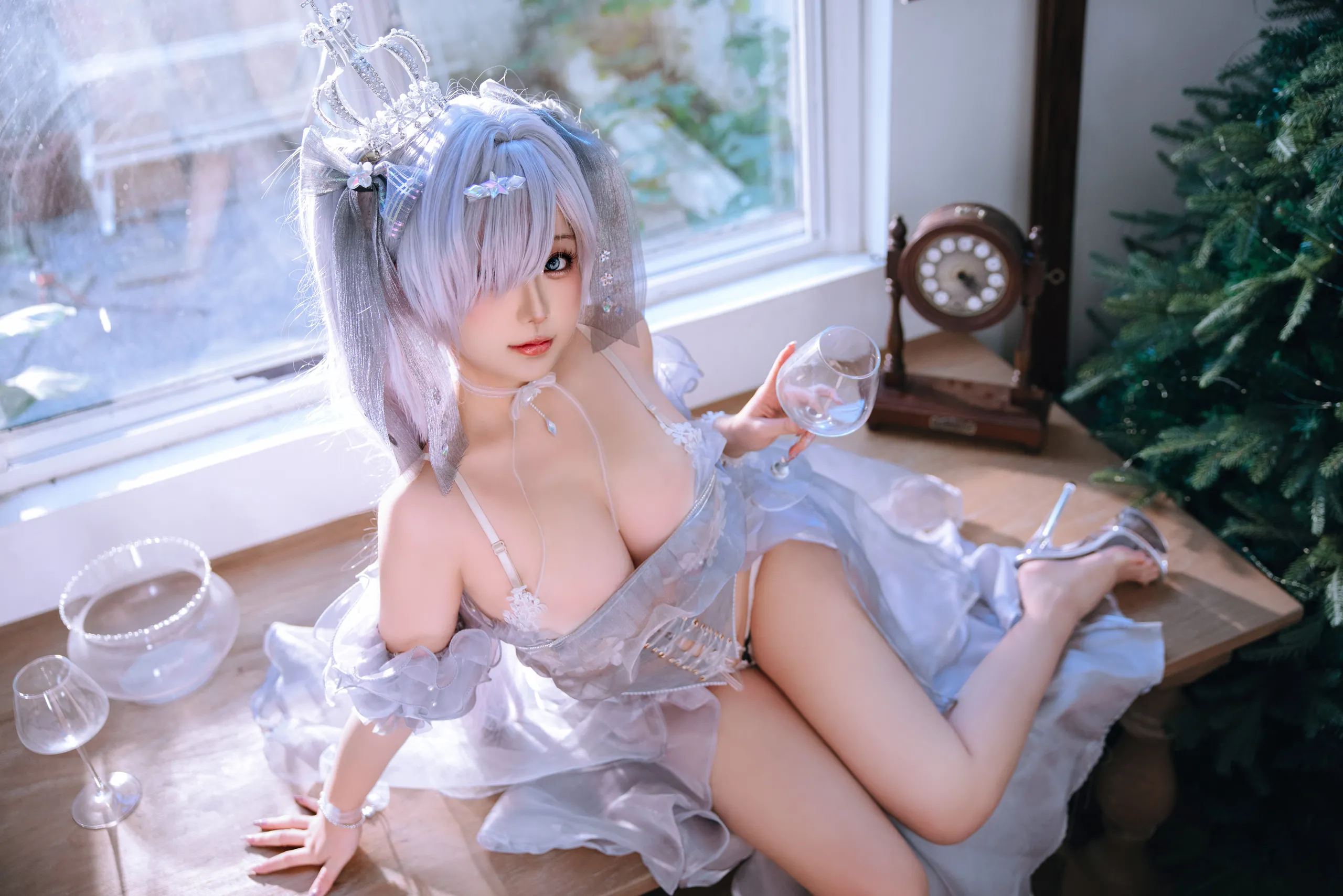 Đọc truyện hentai Tuyển tập Albums siêu phẩm Cosplay - Chap 1105 - Hina Jiao - Goddess of Victory: Nikki Cinderella