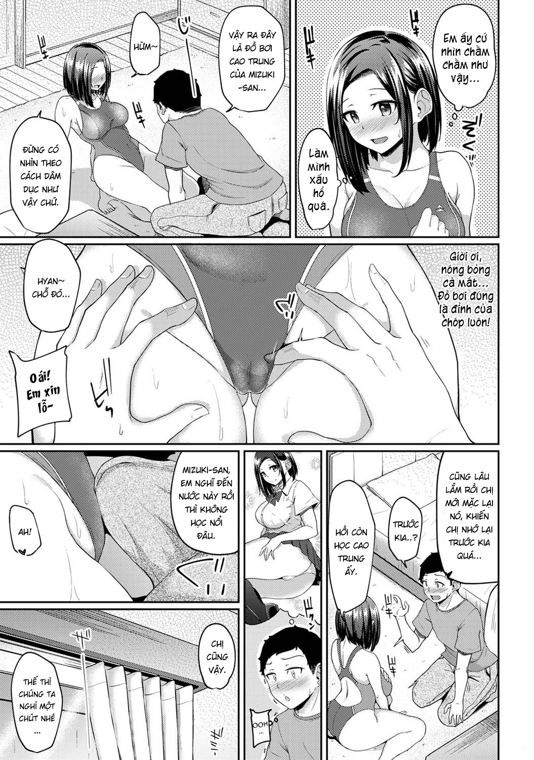 Đọc truyện hentai Tôi cố chịch em gái khi thấy ẻm mặc tạp dề khỏa thân... - Chap 6