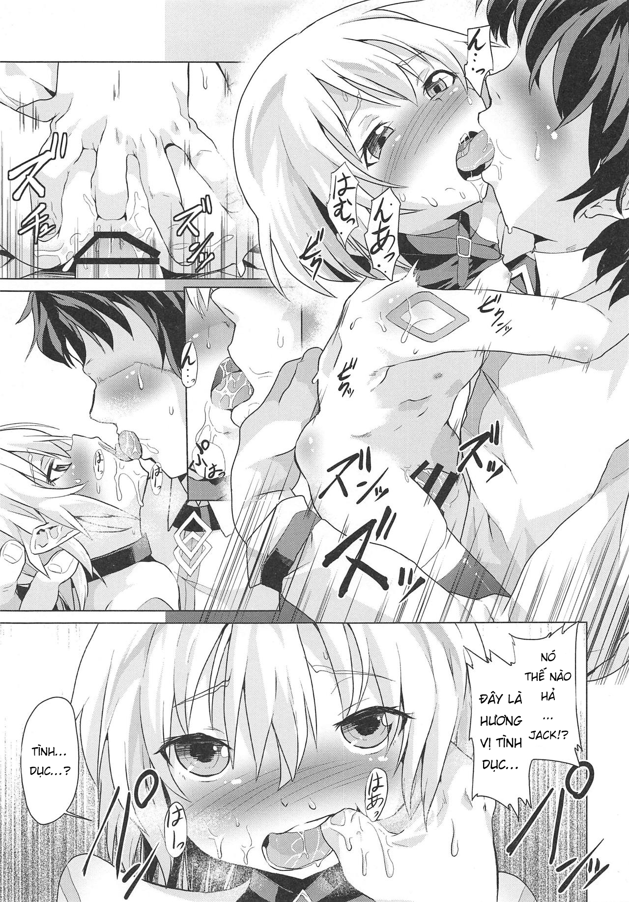 Đọc truyện hentai Muchi Na Jack-Chan Ni Seiyoku Shori O Tanomikonde Mita - Oneshot