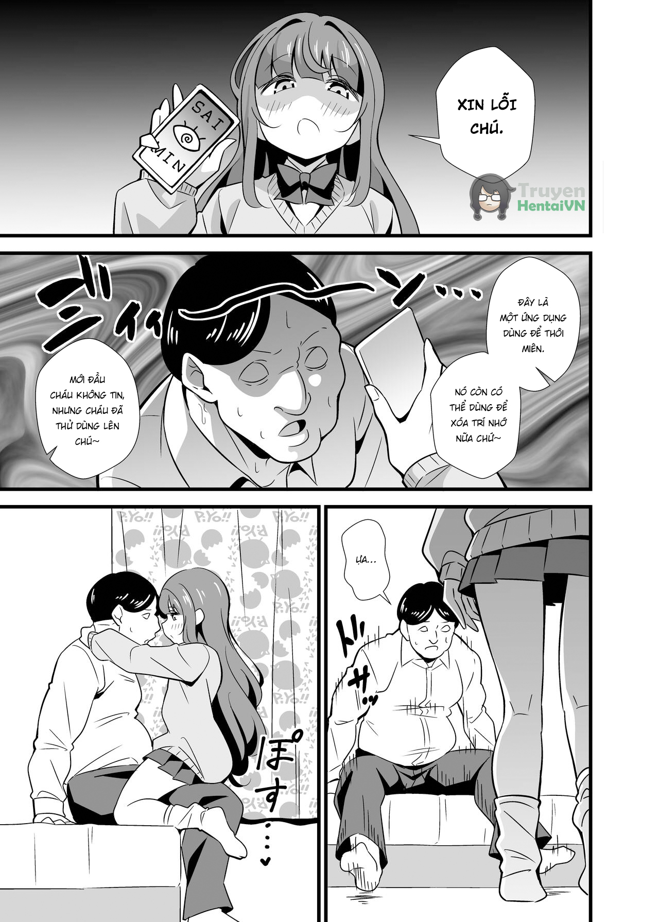 Đọc truyện hentai Oji Saimin Donkan na Ojisan wa Mori no Tsuita Mei-kko Senyou Niku Dirudo - Oneshot