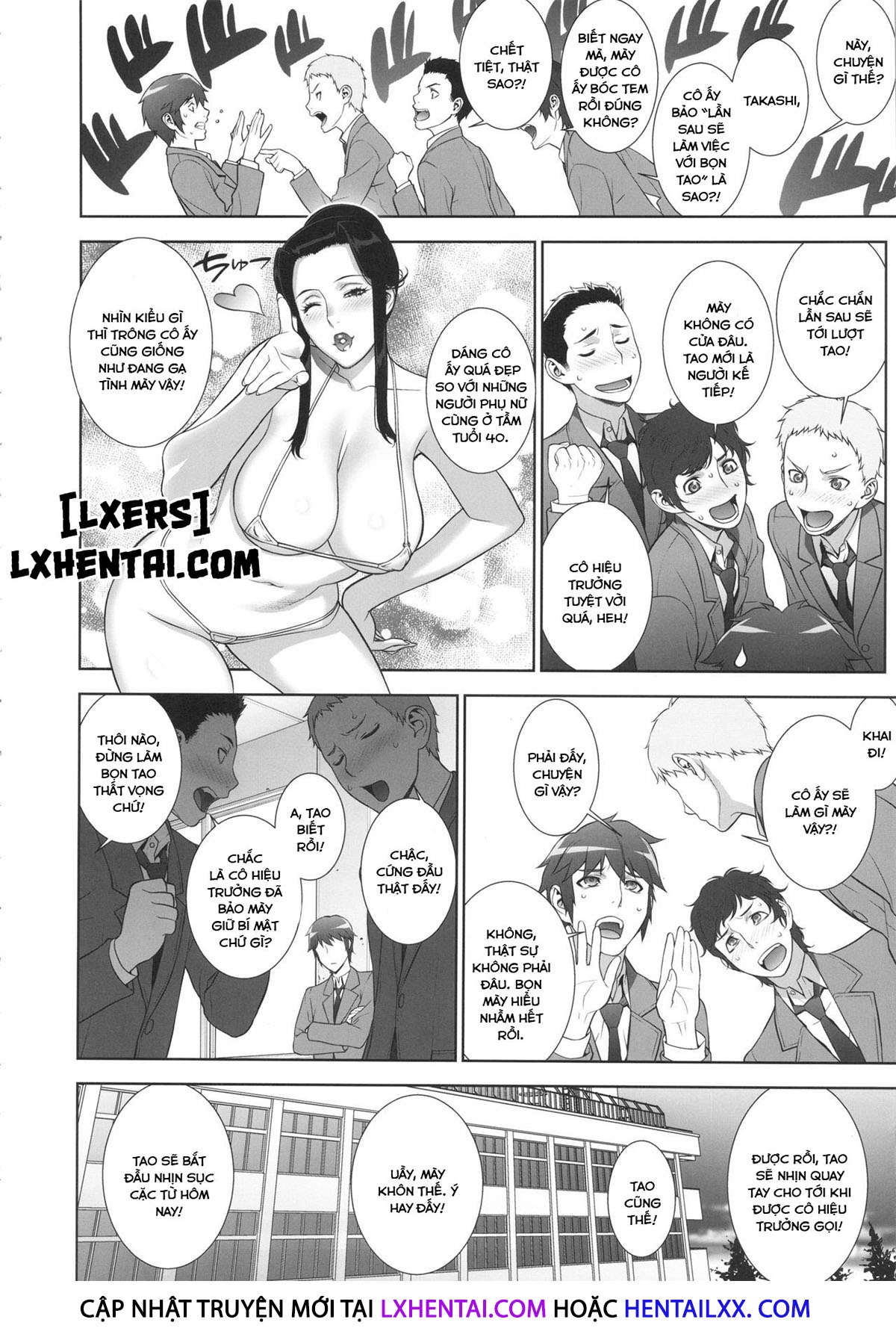 Đọc truyện hentai Etsuraku no Onna Rijichou - Chap 1