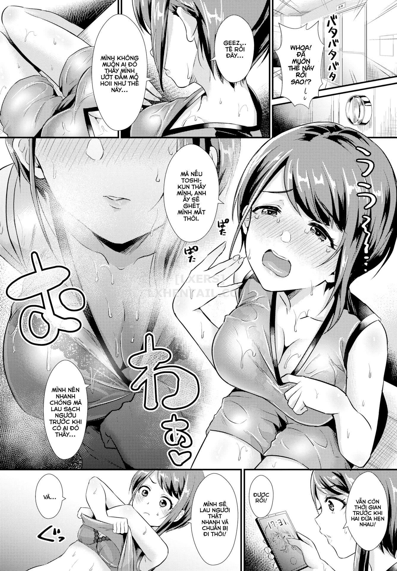 Đọc truyện hentai Sensitive Sweat - Oneshot