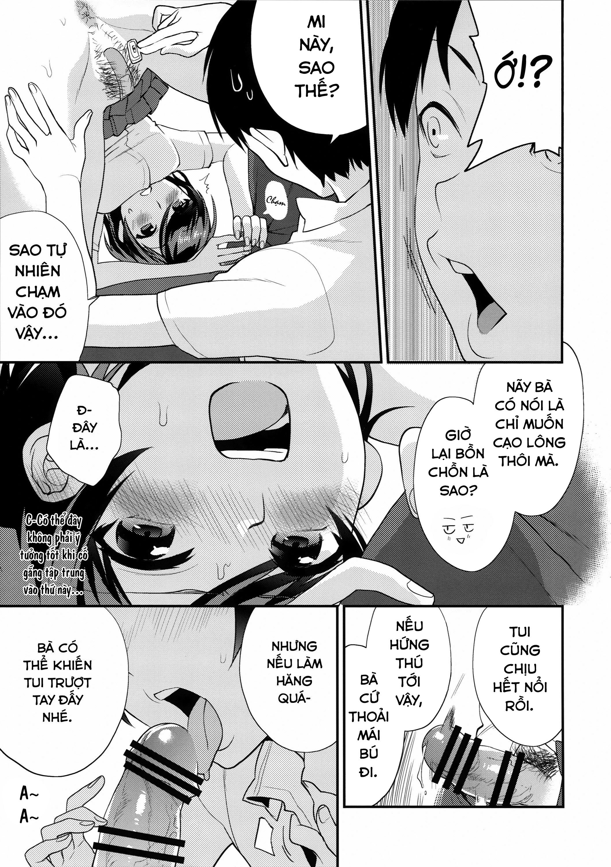 Đọc truyện hentai Cạo lông vùng kín - Oneshot