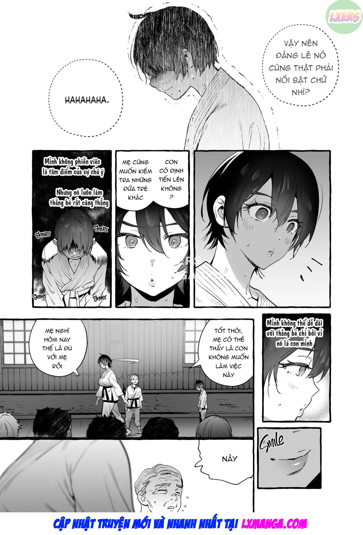 Đọc truyện hentai Người mẹ đam mê tình dục với bầu vú to - Oneshot