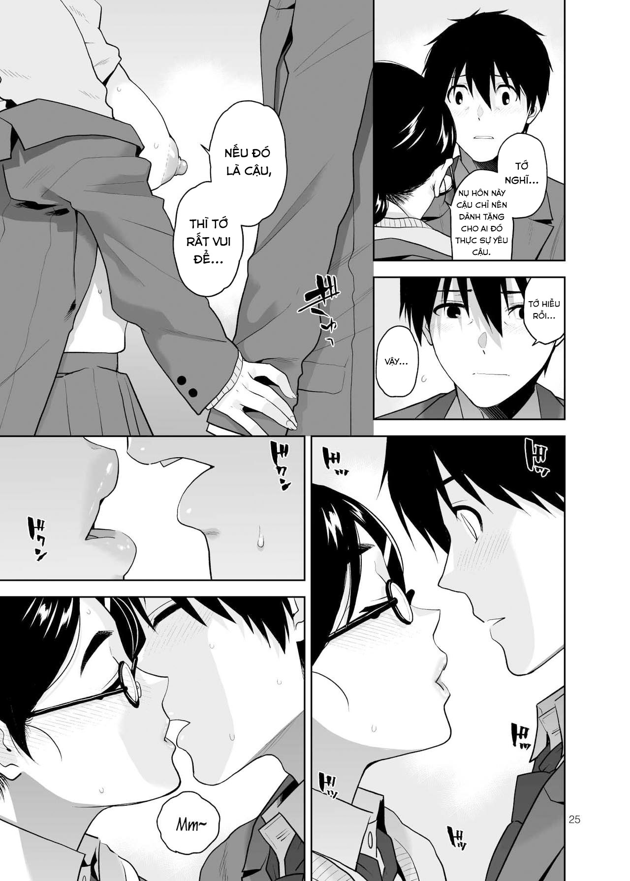 Đọc truyện hentai Majime de Midara na Tsutamori-san - Oneshot