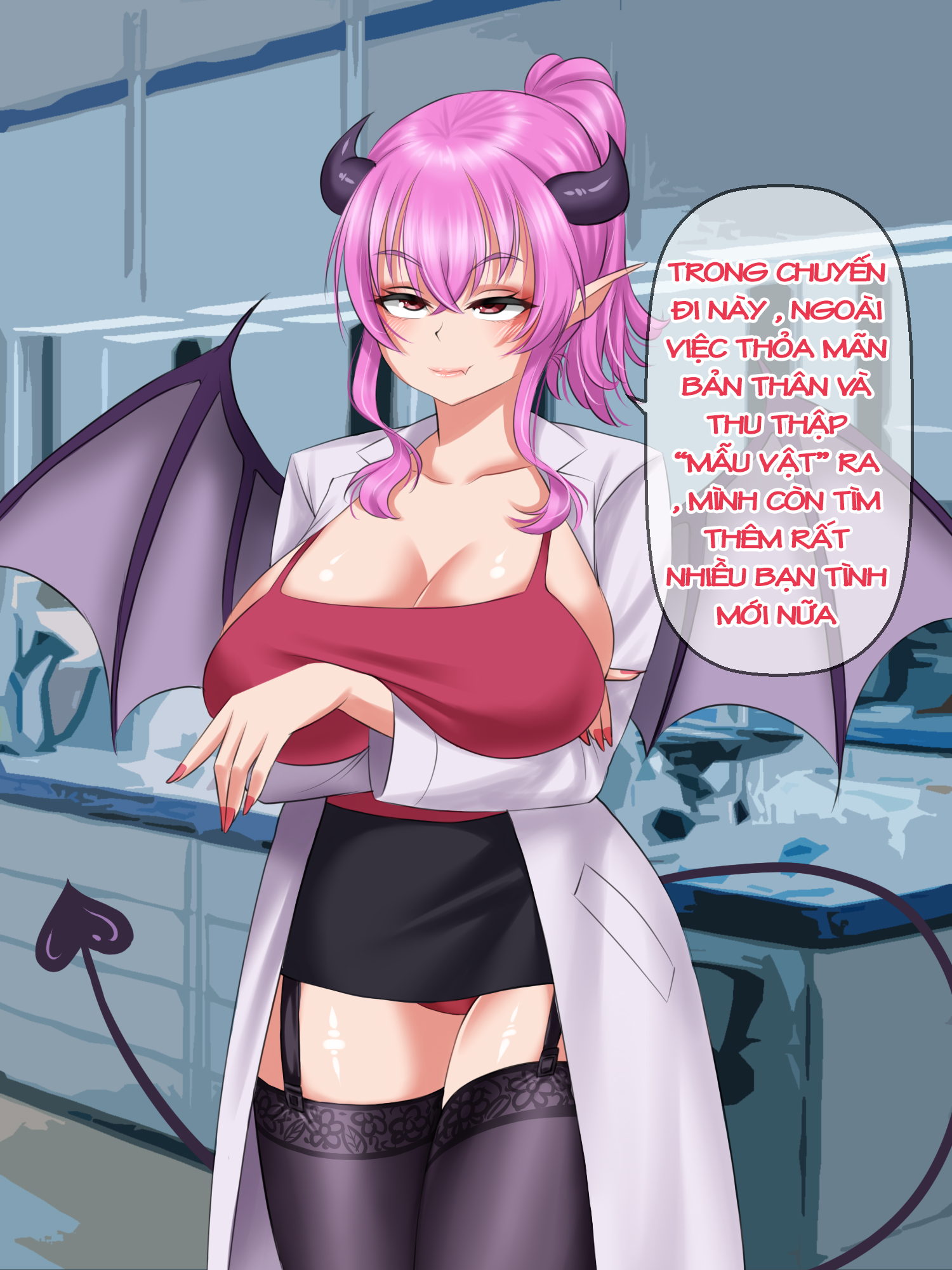Đọc truyện hentai Ngày xả stress của Succubus - Chap 6: End.