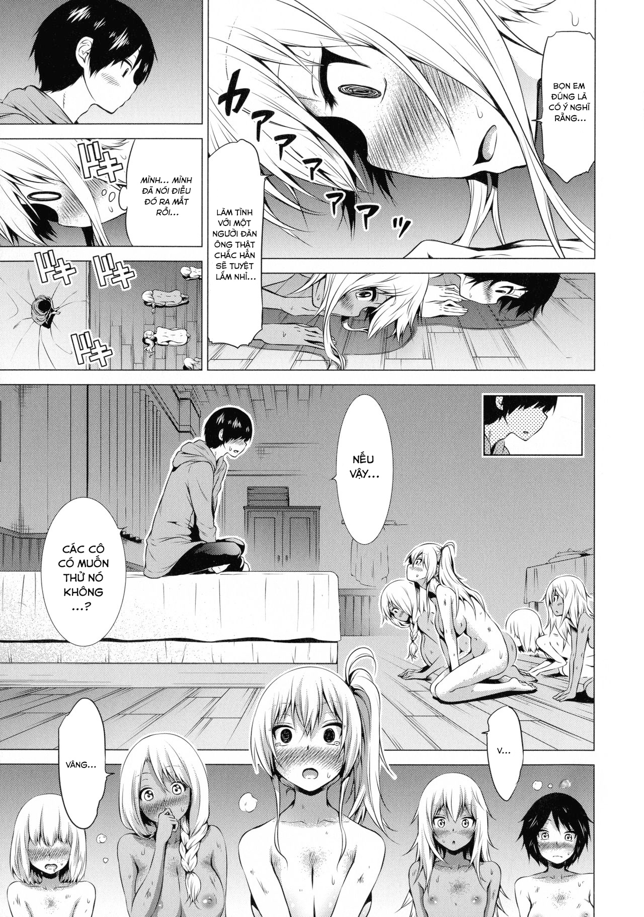 Đọc truyện hentai Isekai Harem Paradise - (Ge) Chap 4