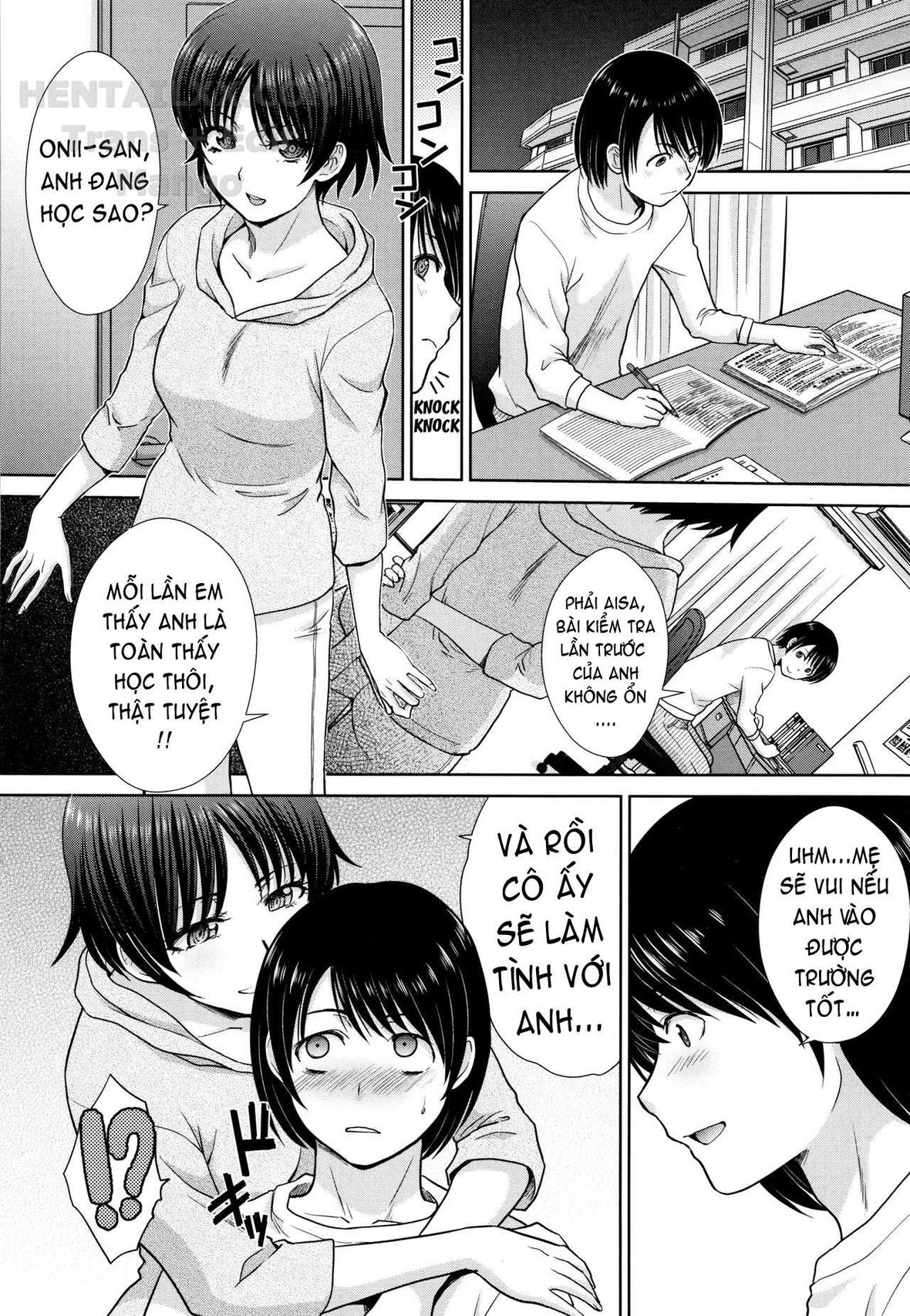 Đọc truyện hentai Mother and Younger Sister - Chap 3
