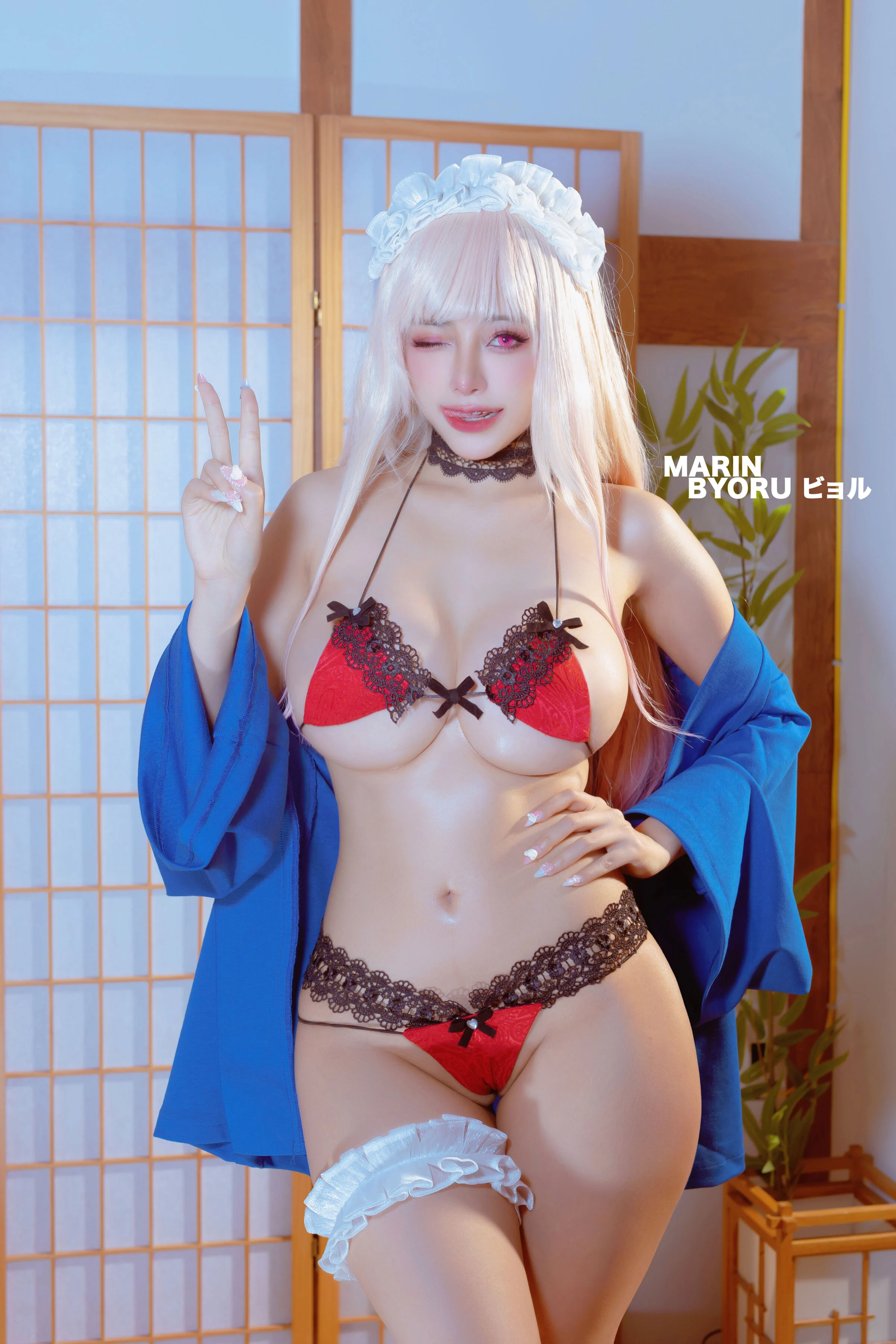Đọc truyện hentai Tuyển tập Albums siêu phẩm Cosplay - Chap 267 - Byoru-Marin Red