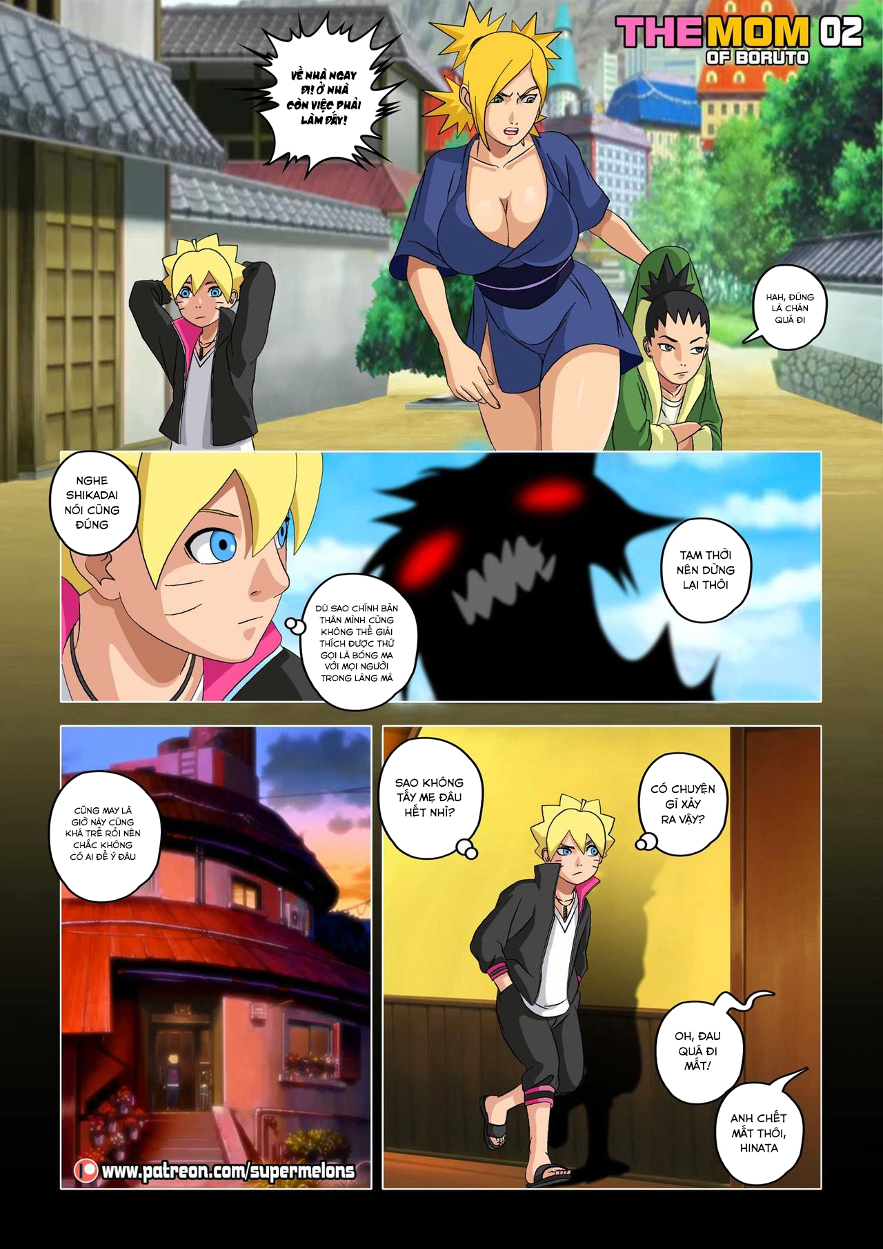Đọc truyện hentai The mom of Boruto (Naruto) - Oneshot